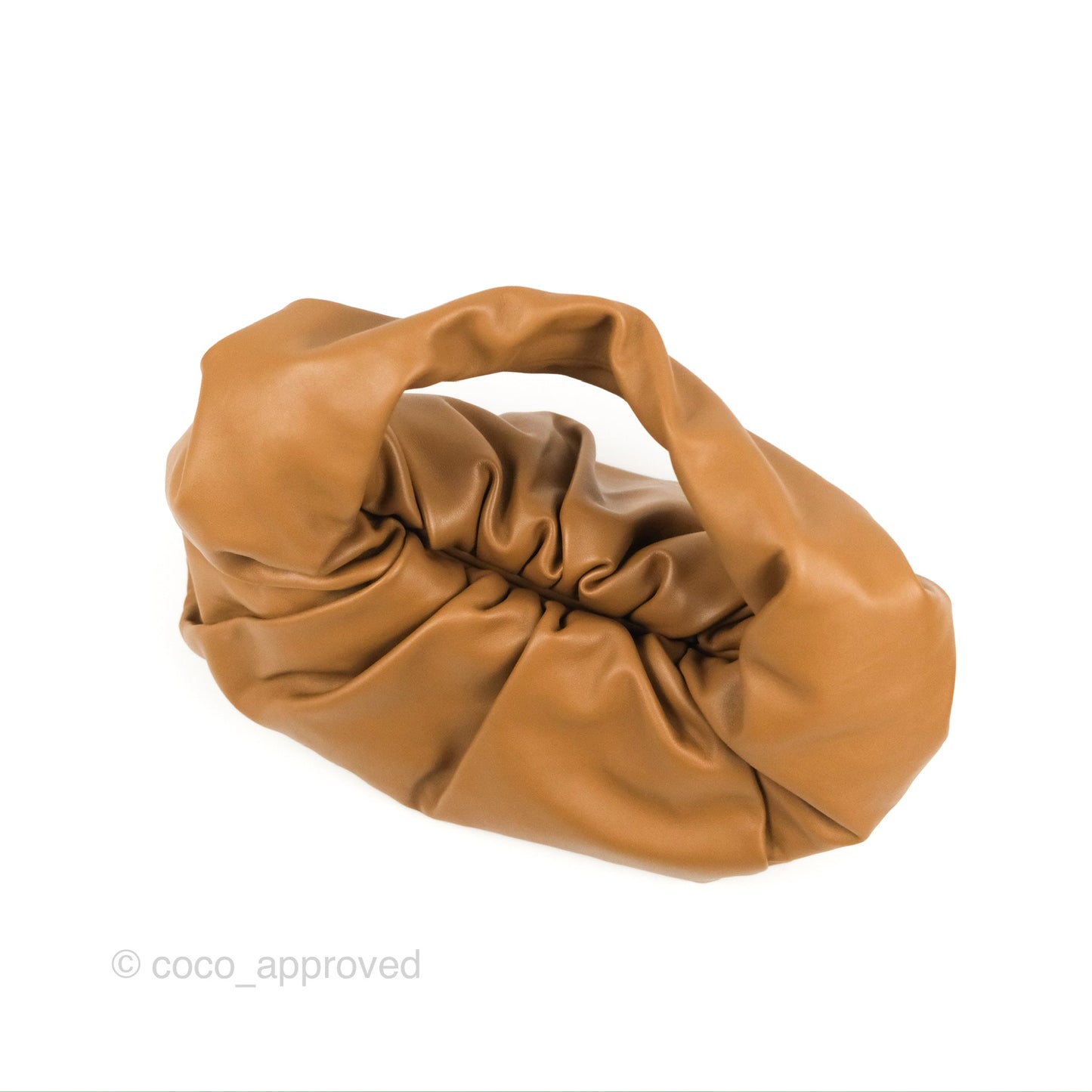 Bottega Veneta The Should Pouch Tan Calfskin