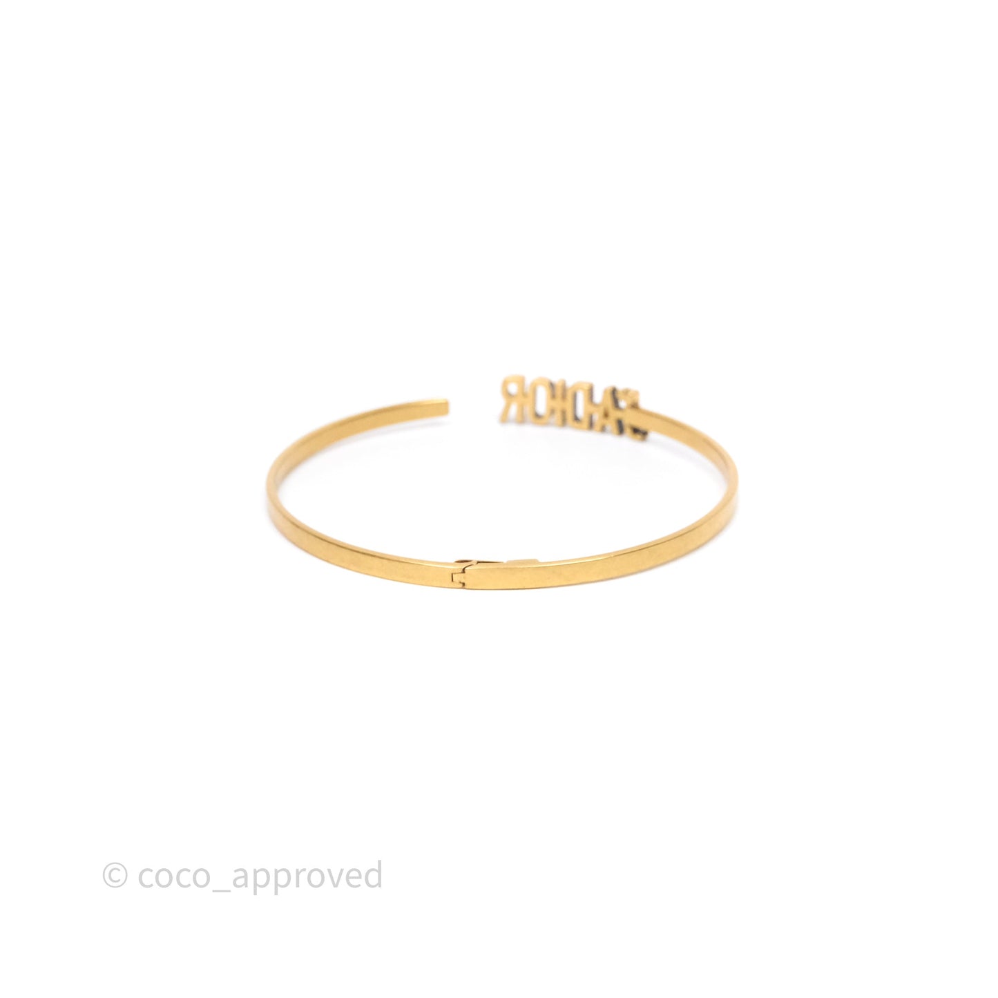 Christian Dior J'adior Choker Gold Tone