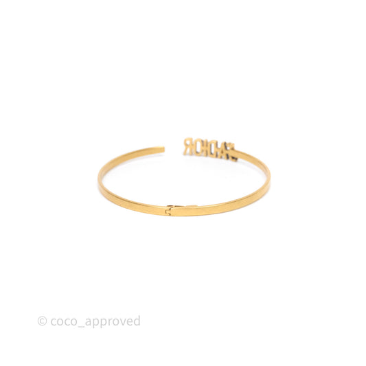 Christian Dior J'adior Choker Gold Tone