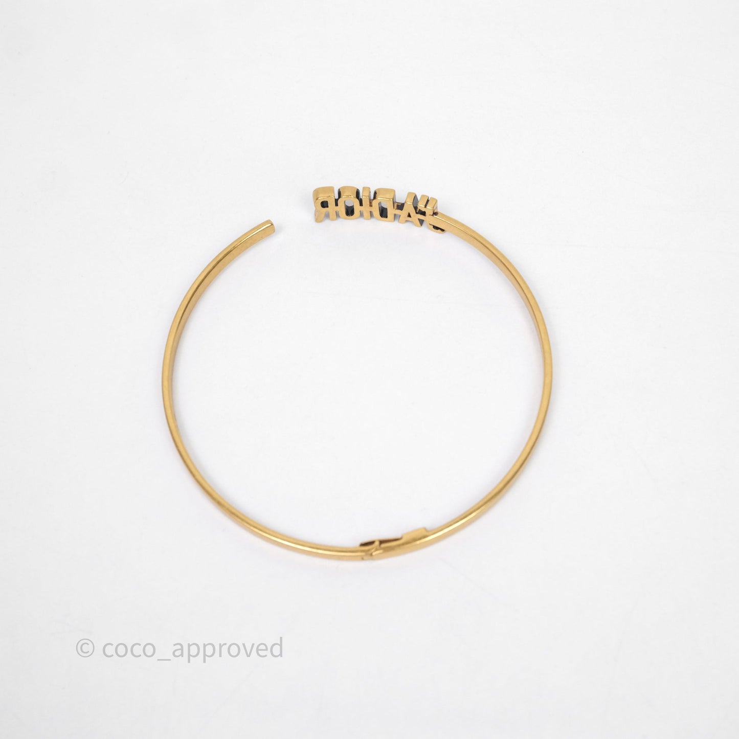Christian Dior J'adior Choker Gold Tone