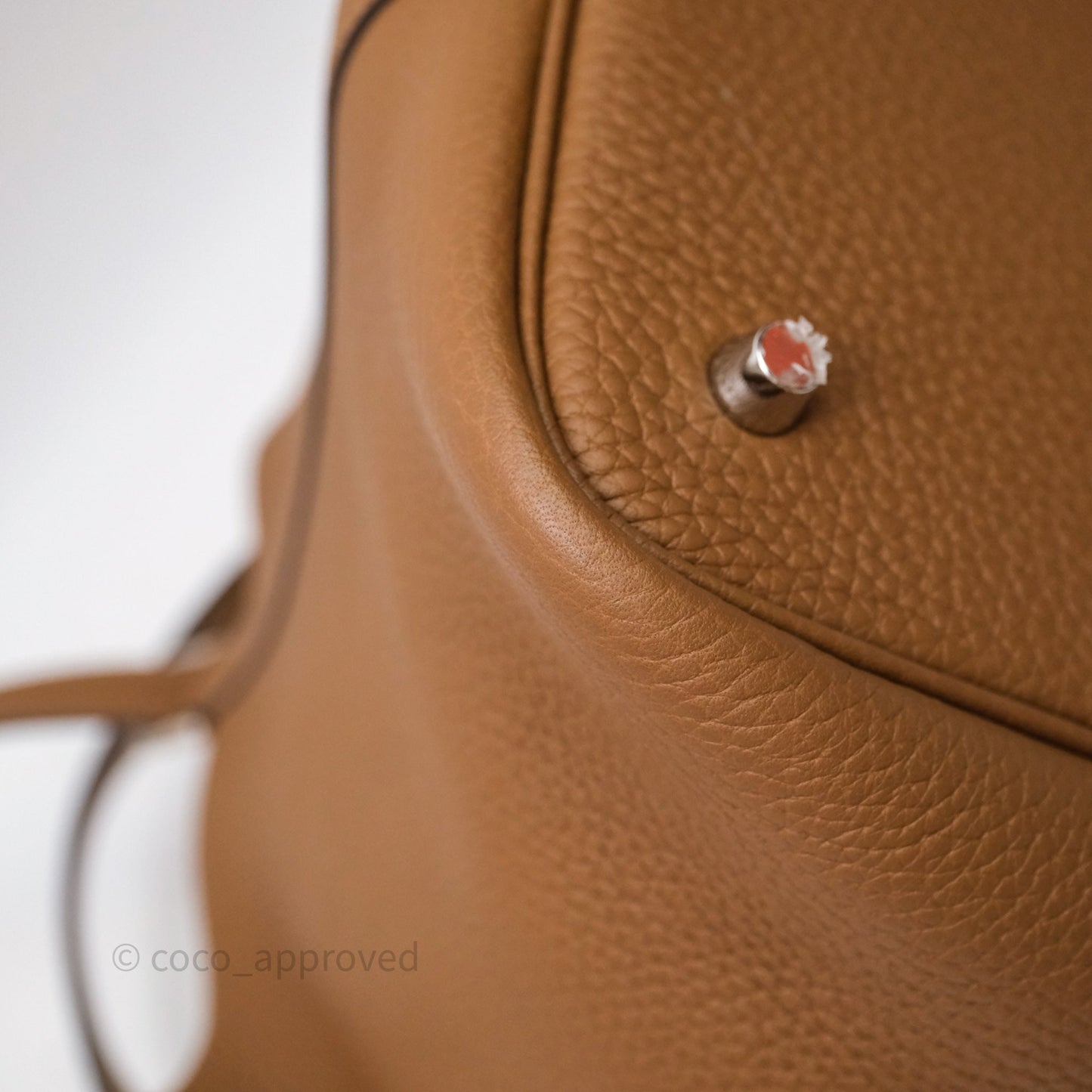 Hermès Picotin Lock 22 Alezan 3G Clemence Palladium Hardware