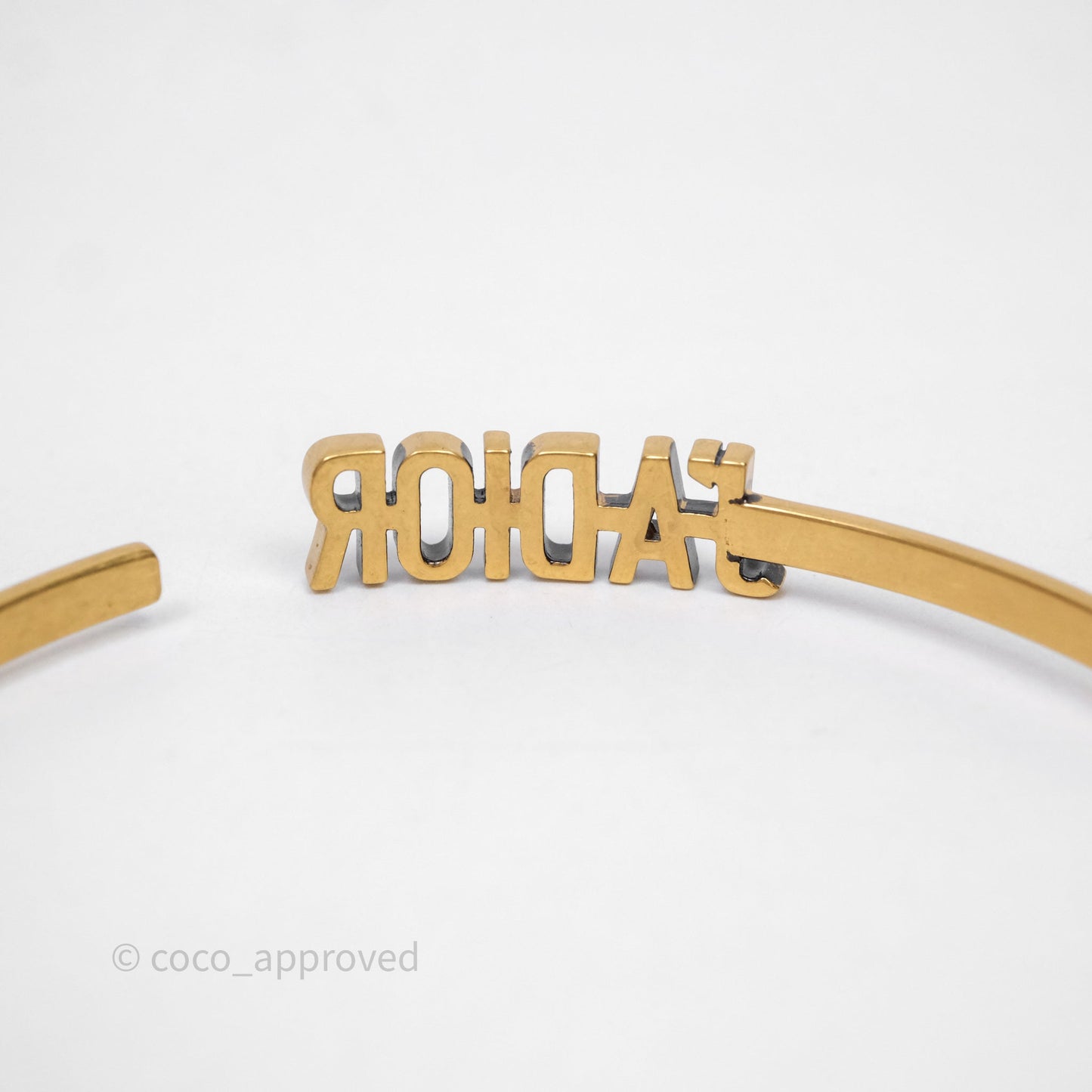 Christian Dior J'adior Choker Gold Tone