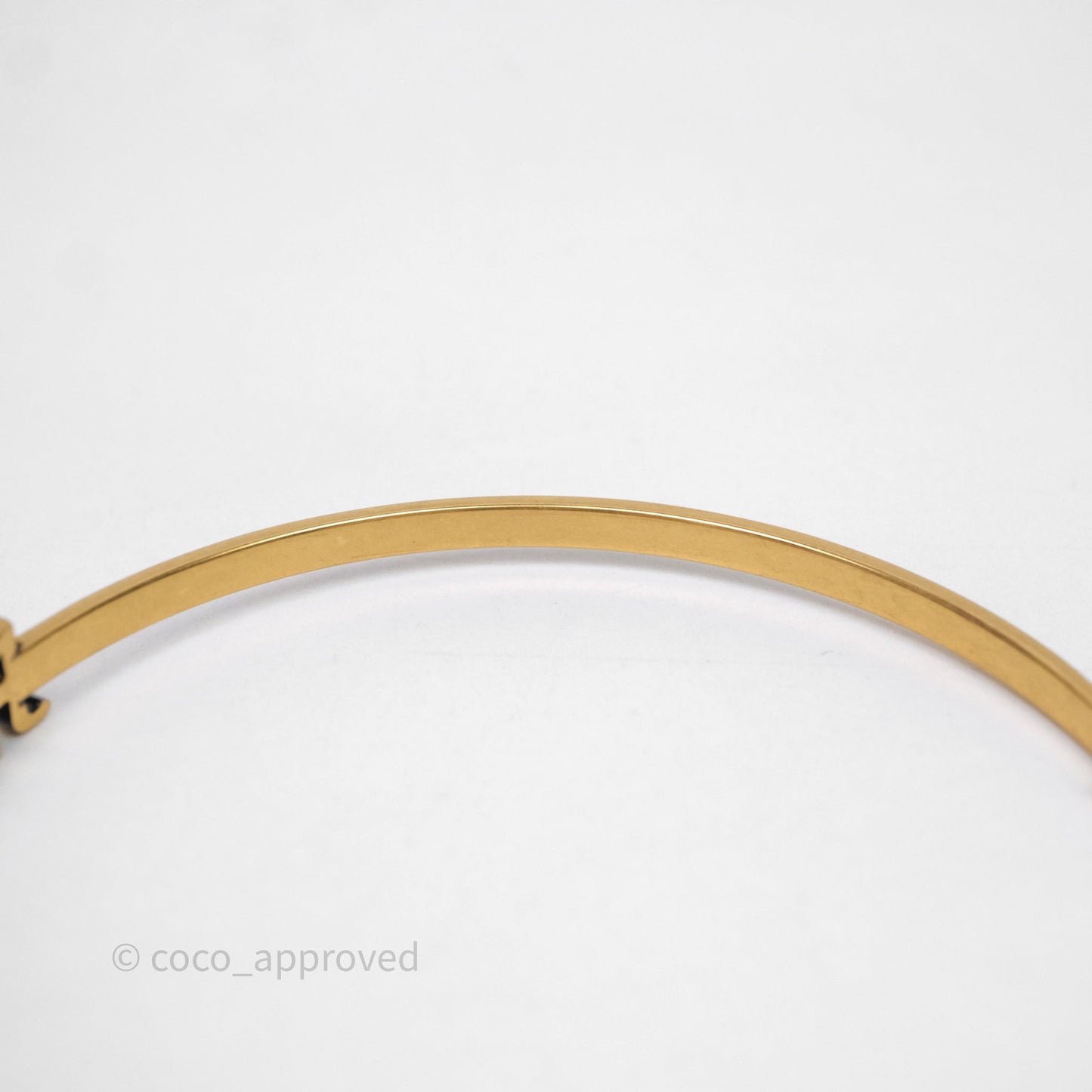 Christian Dior J'adior Choker Gold Tone