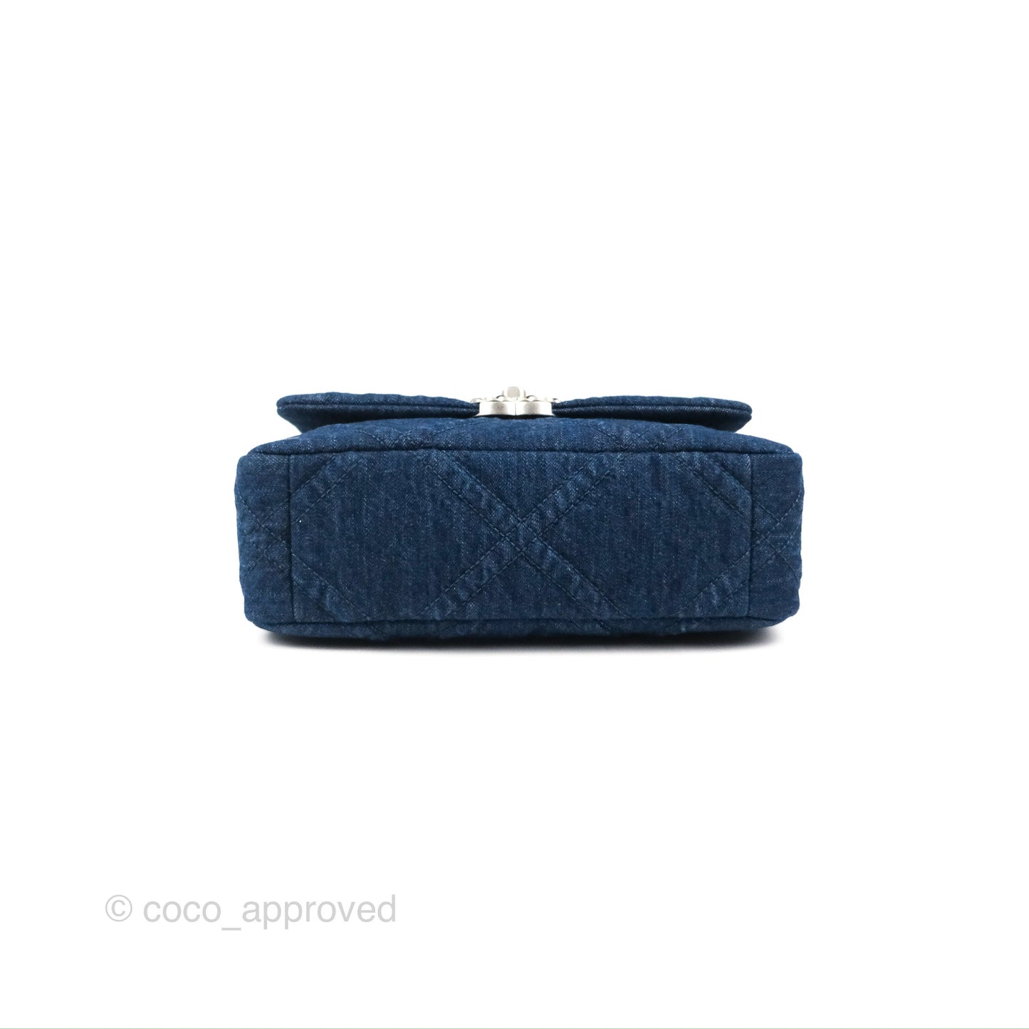 Chanel 19 Small Denim Fabric Mixed Hardware 22P