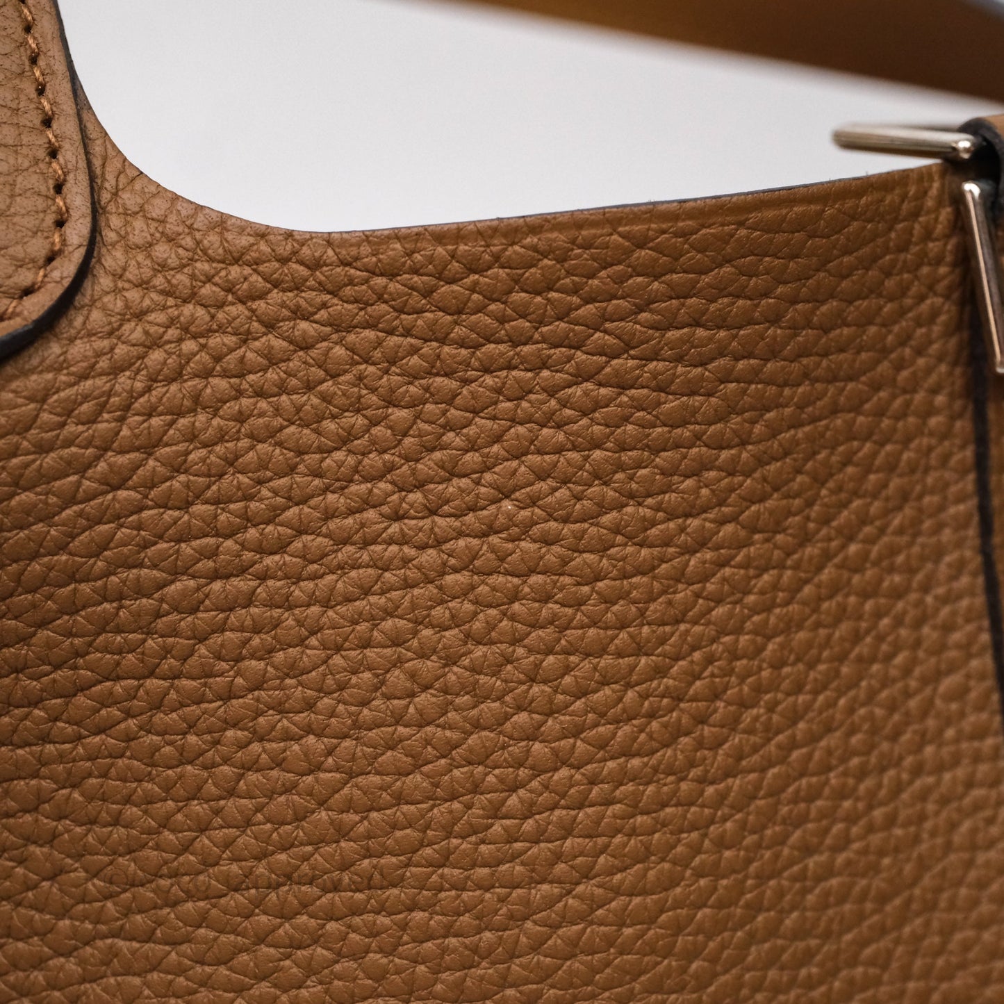 Hermès Picotin Lock 22 Alezan 3G Clemence Palladium Hardware