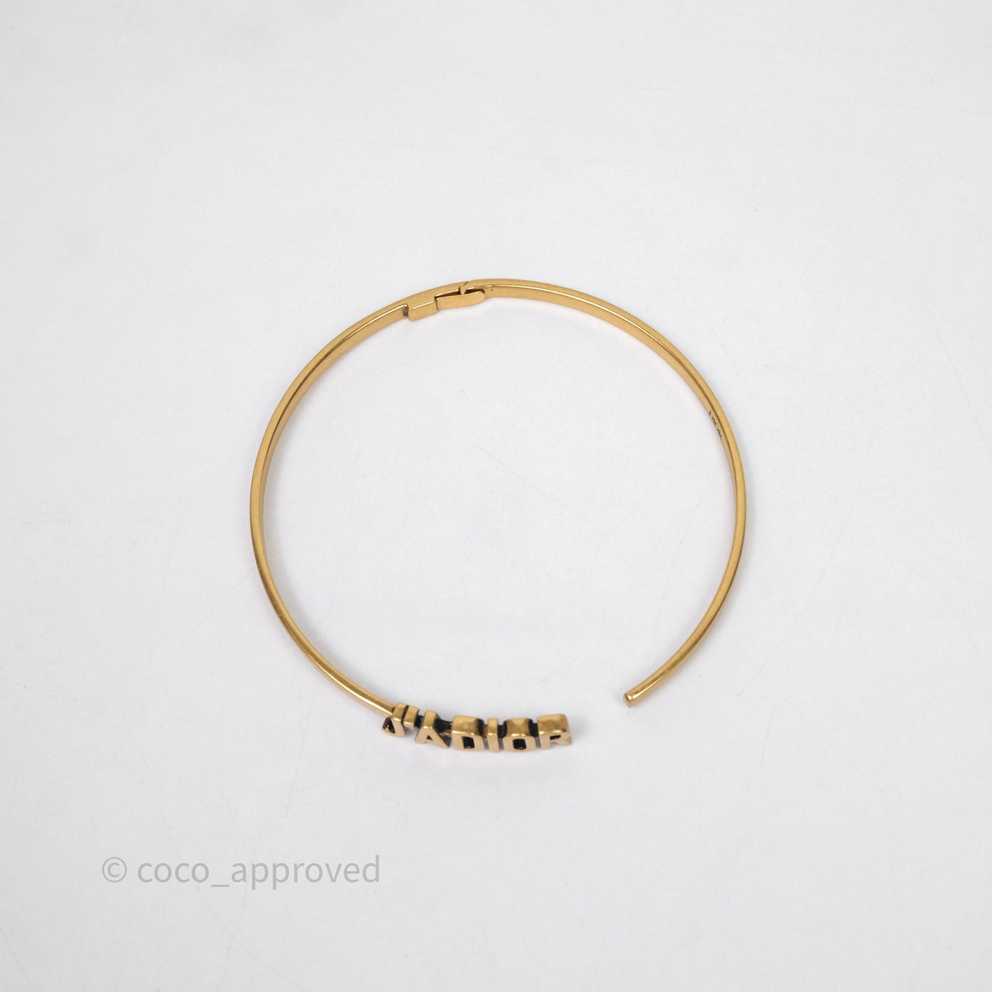 Christian Dior J'adior Choker Gold Tone