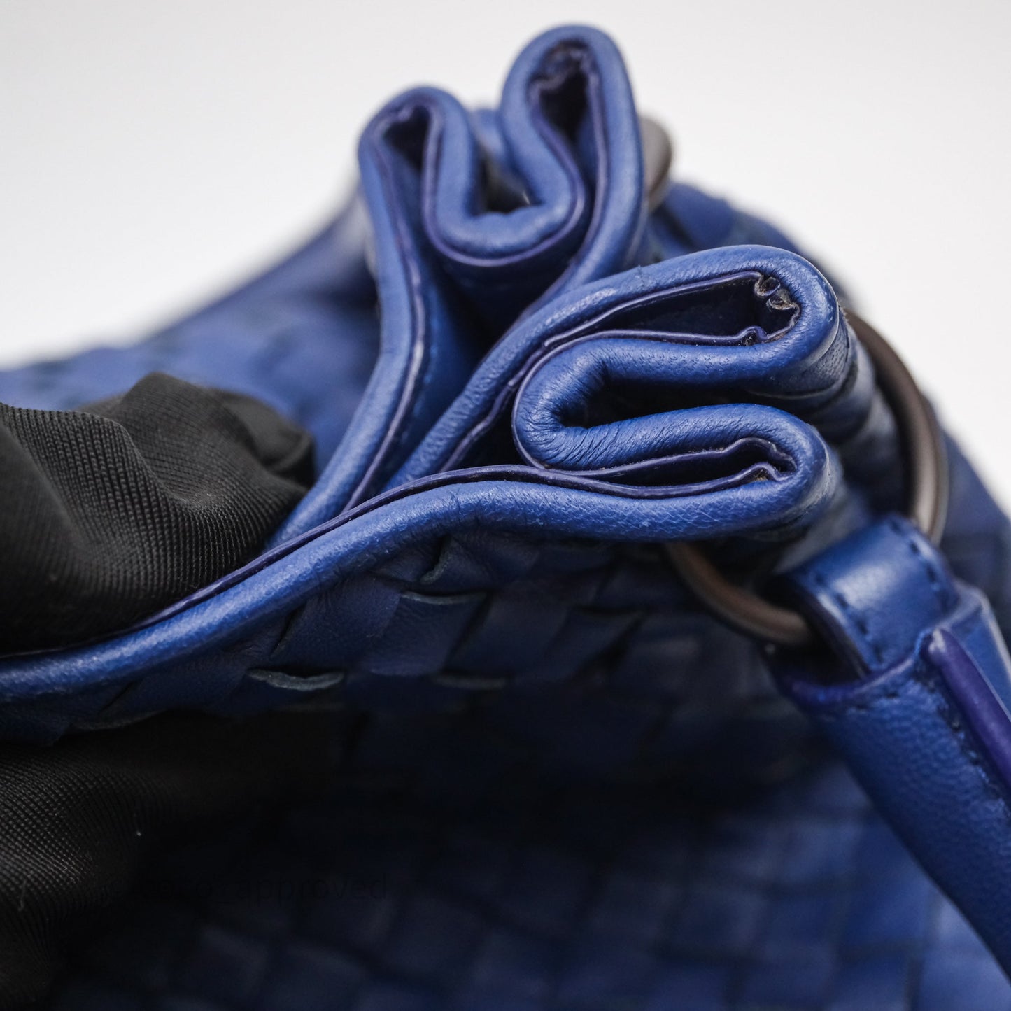 Bottega Veneta Intrecciato Tote Bag Blue