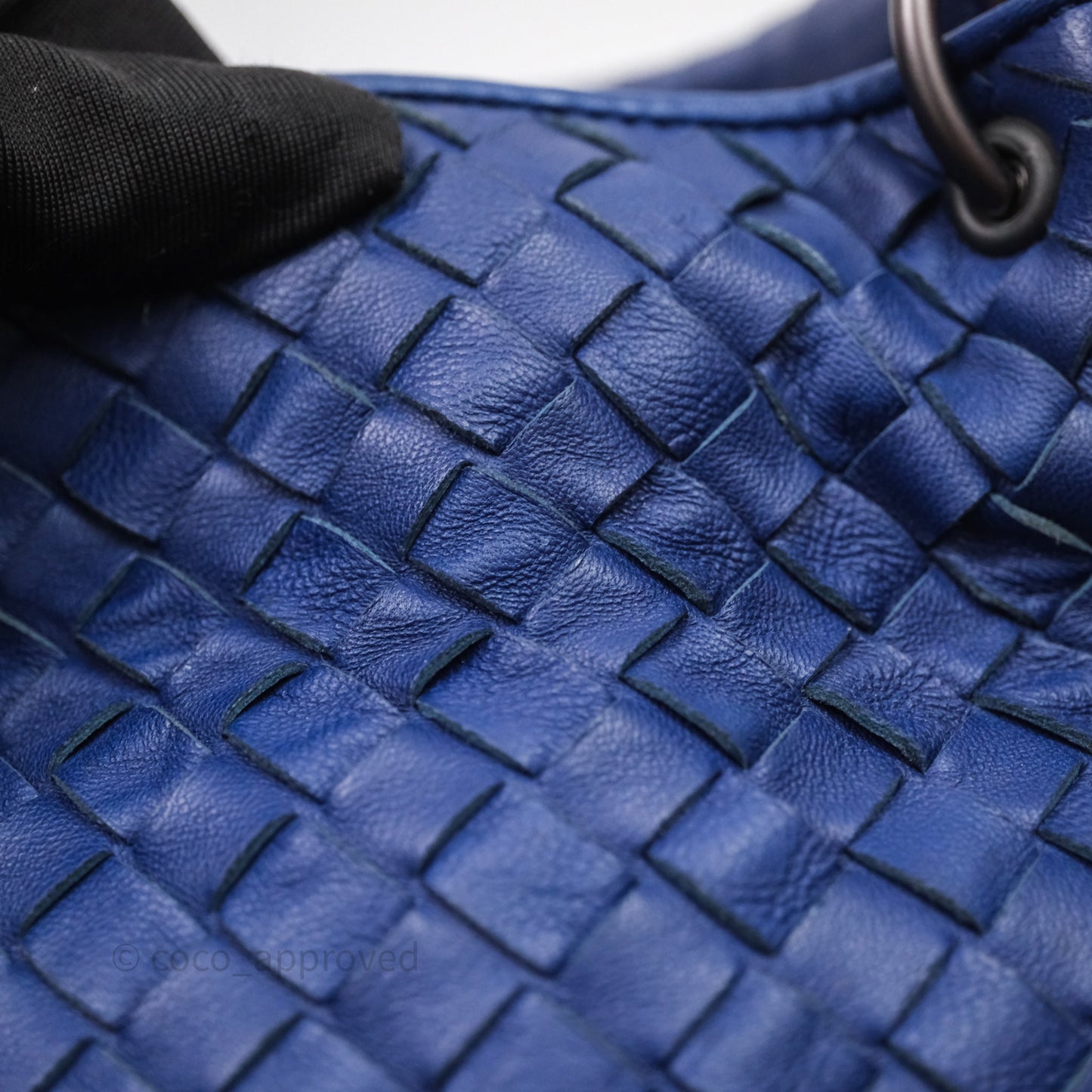 Bottega Veneta Intrecciato Tote Bag Blue