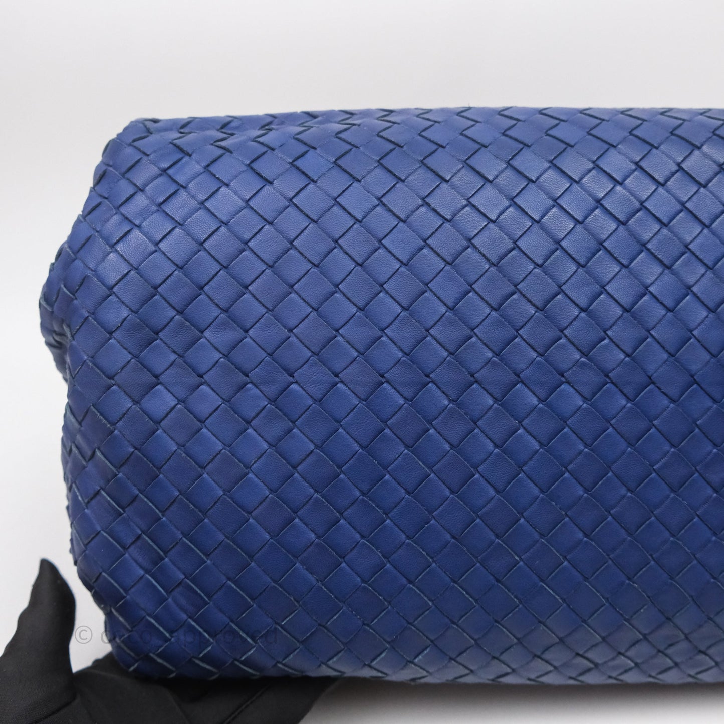Bottega Veneta Intrecciato Tote Bag Blue