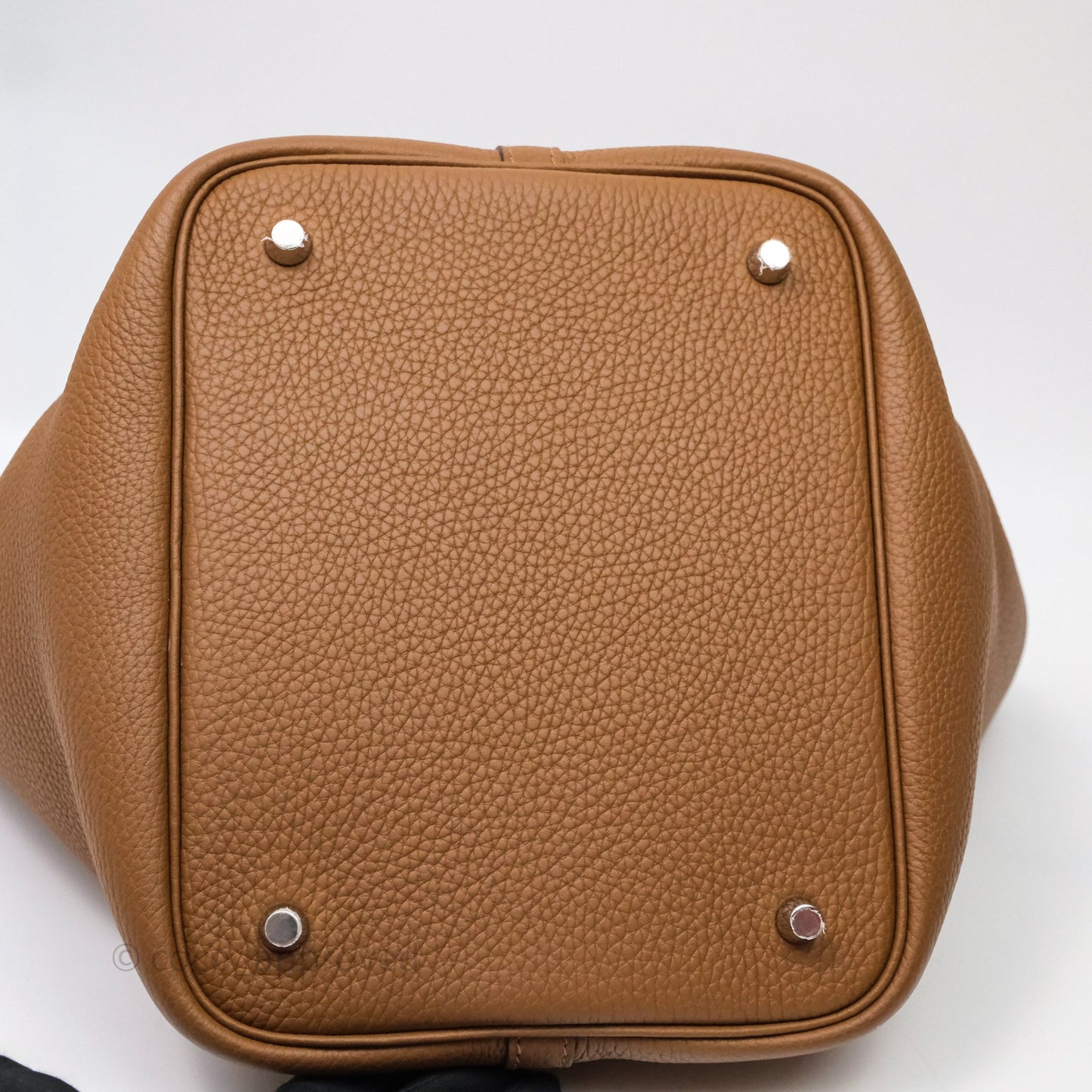 Hermès Picotin Lock 22 Alezan 3G Clemence Palladium Hardware