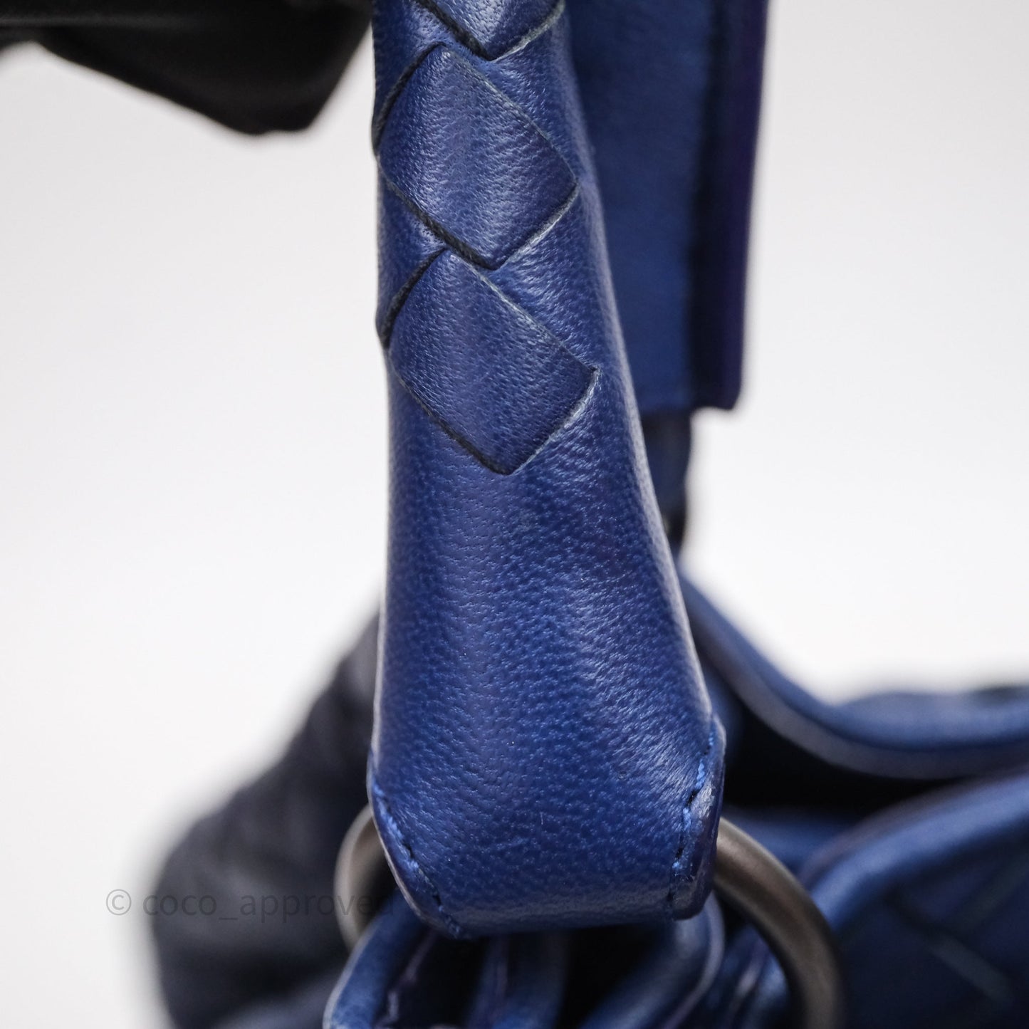 Bottega Veneta Intrecciato Tote Bag Blue