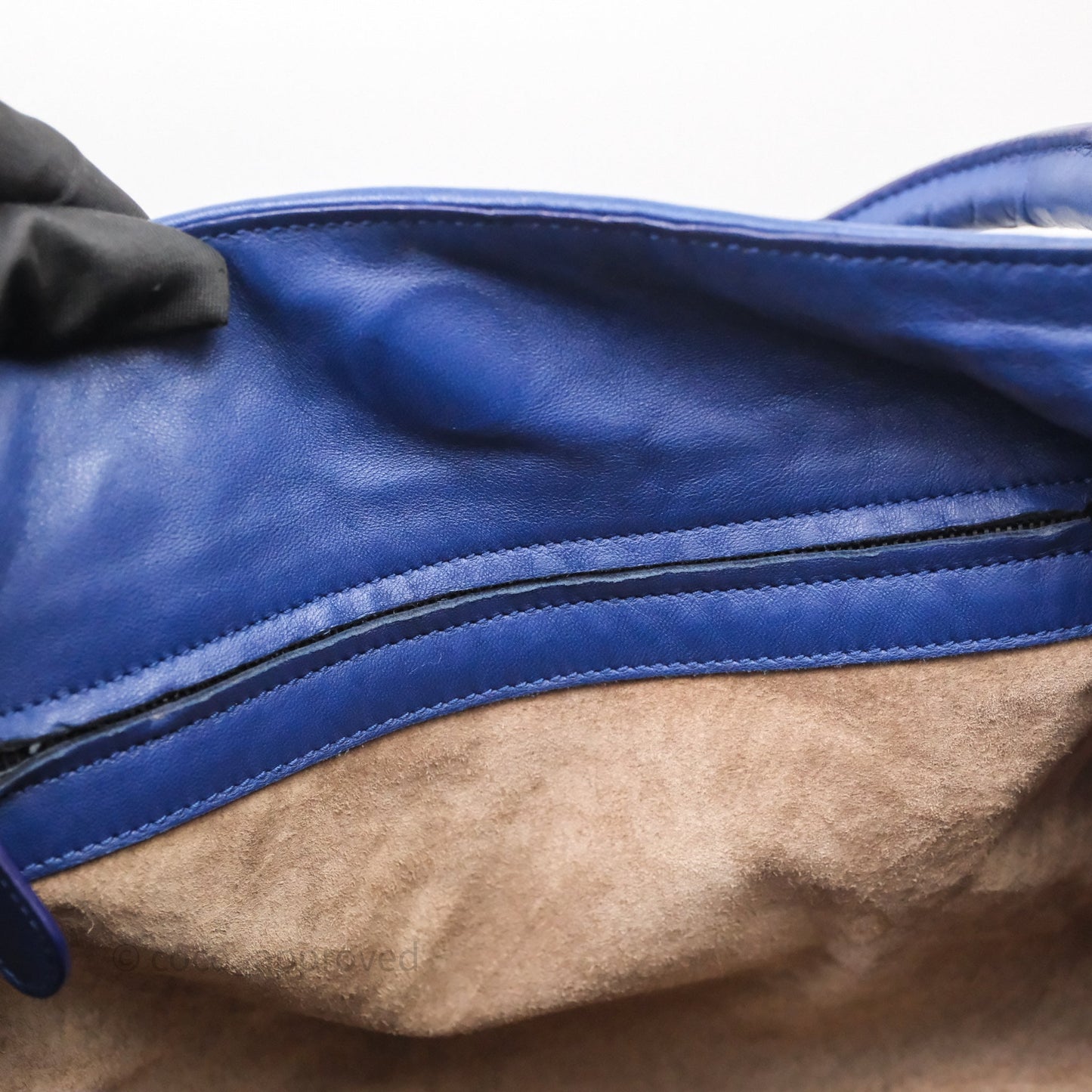 Bottega Veneta Intrecciato Tote Bag Blue