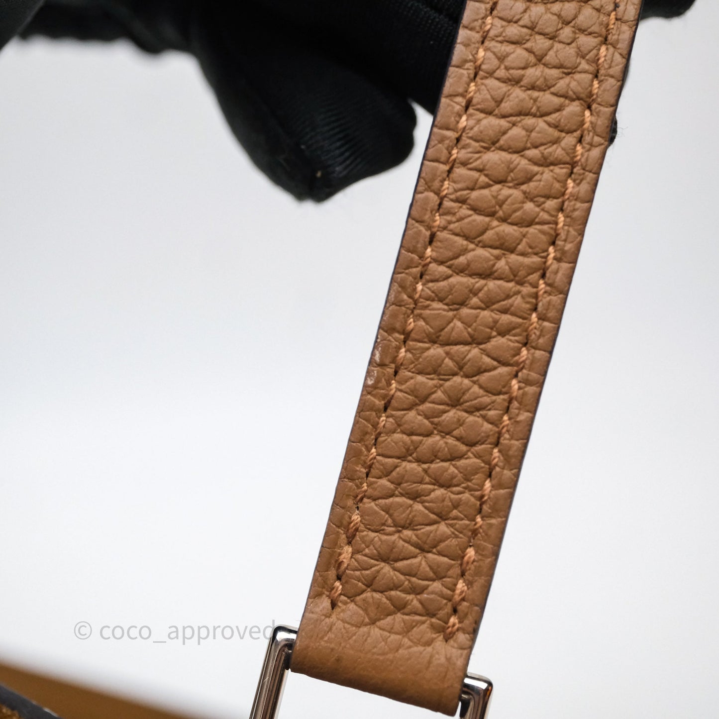 Hermès Picotin Lock 22 Alezan 3G Clemence Palladium Hardware