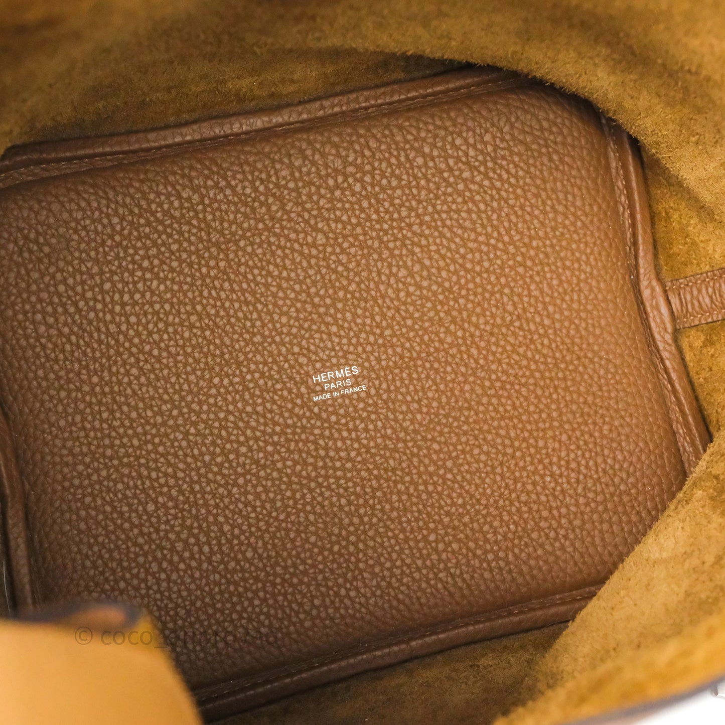 Hermès Picotin Lock 22 Alezan 3G Clemence Palladium Hardware