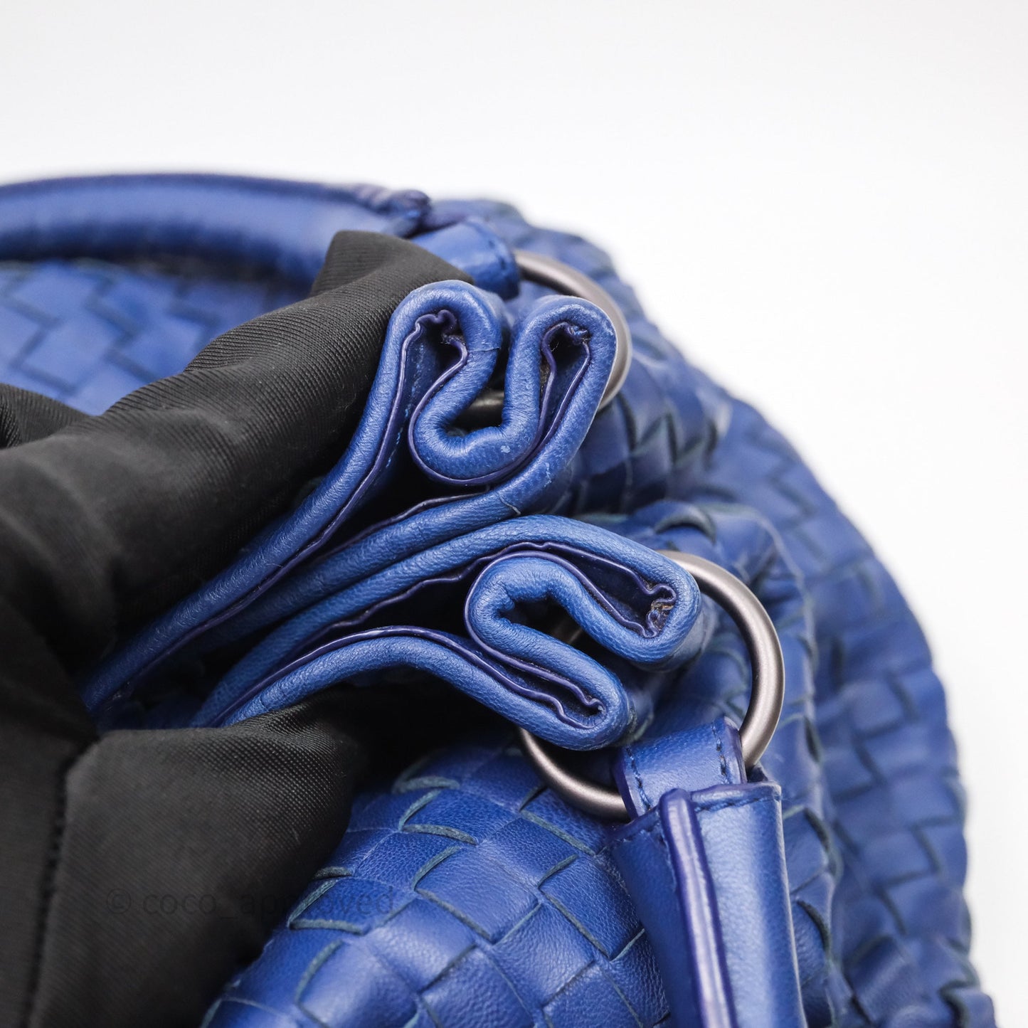 Bottega Veneta Intrecciato Tote Bag Blue