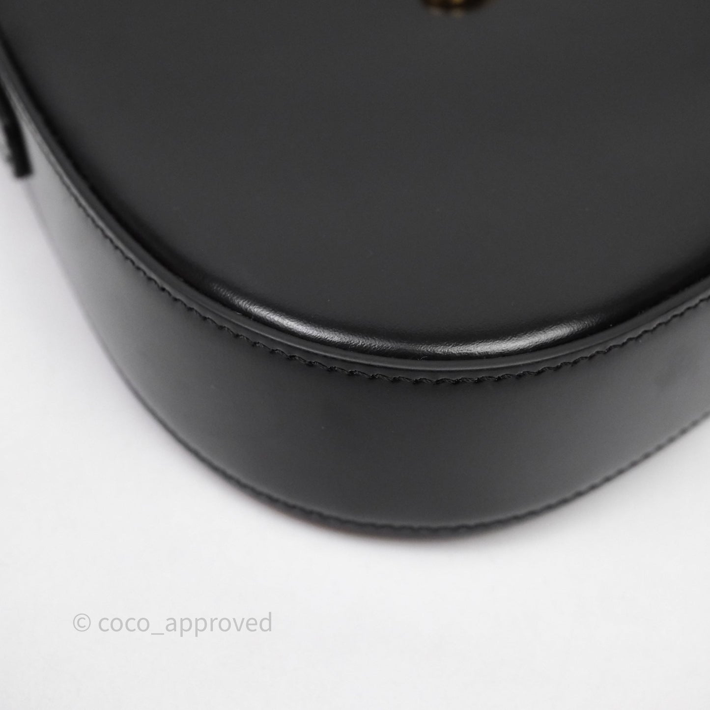 Celine Medium Tilly Bag in Shiny Calfskin Black