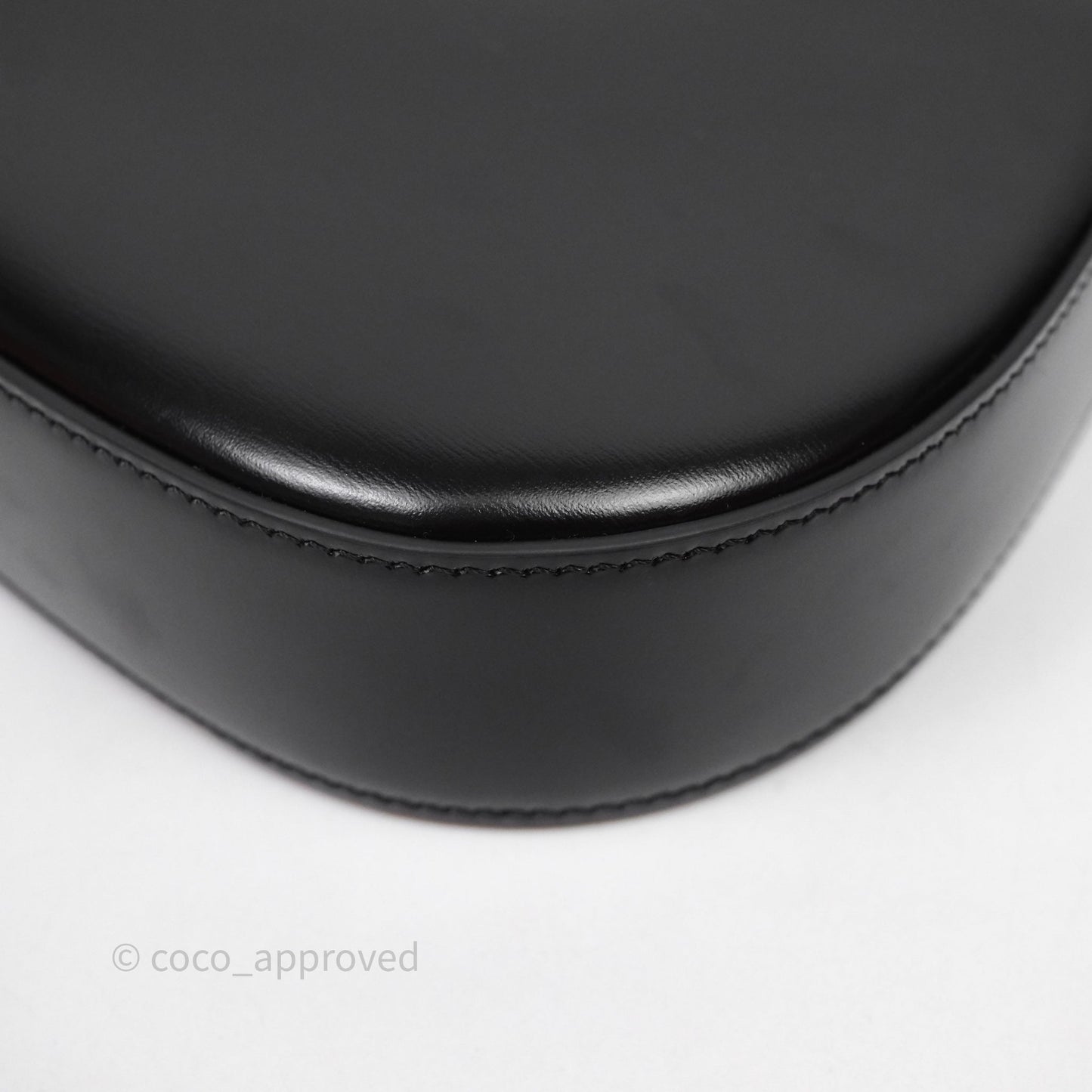 Celine Medium Tilly Bag in Shiny Calfskin Black