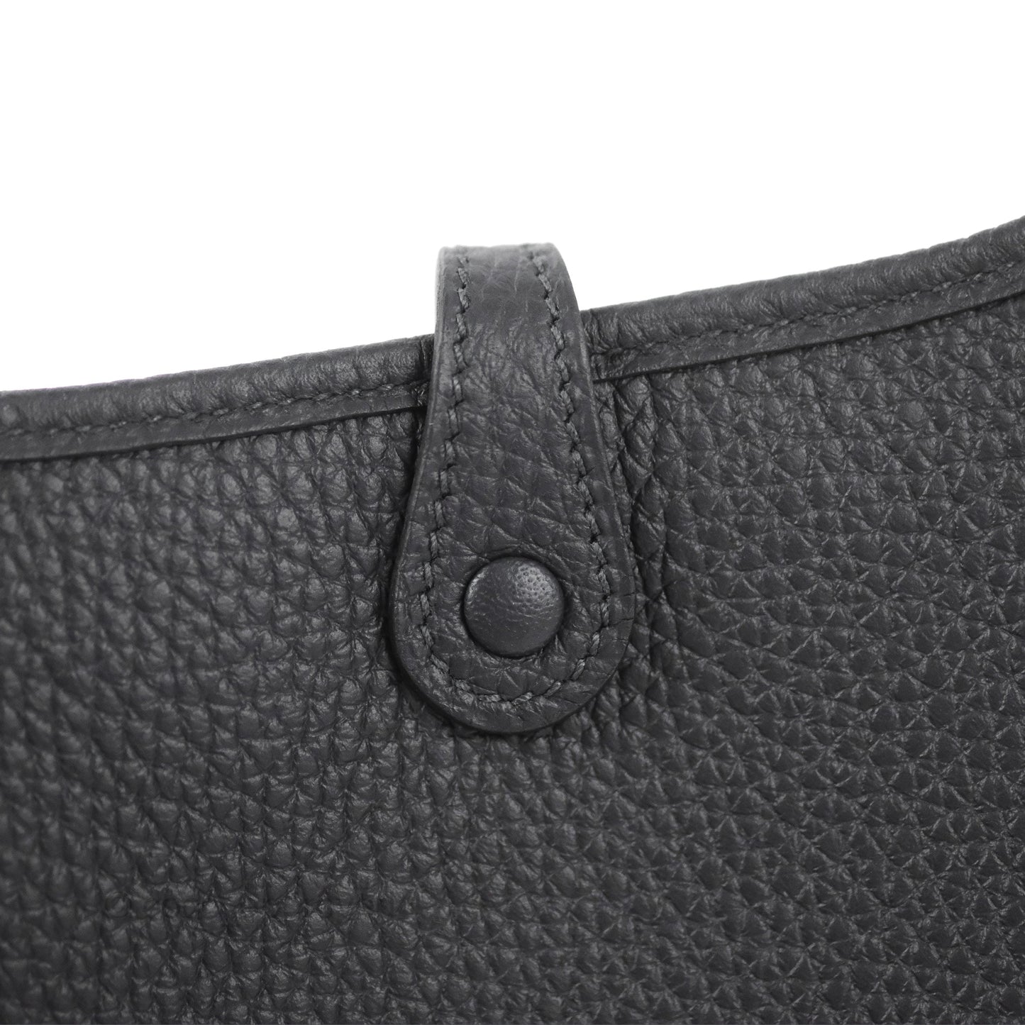 Hermès Mini Evelyne 16 Caban Clemence Gold Hardware