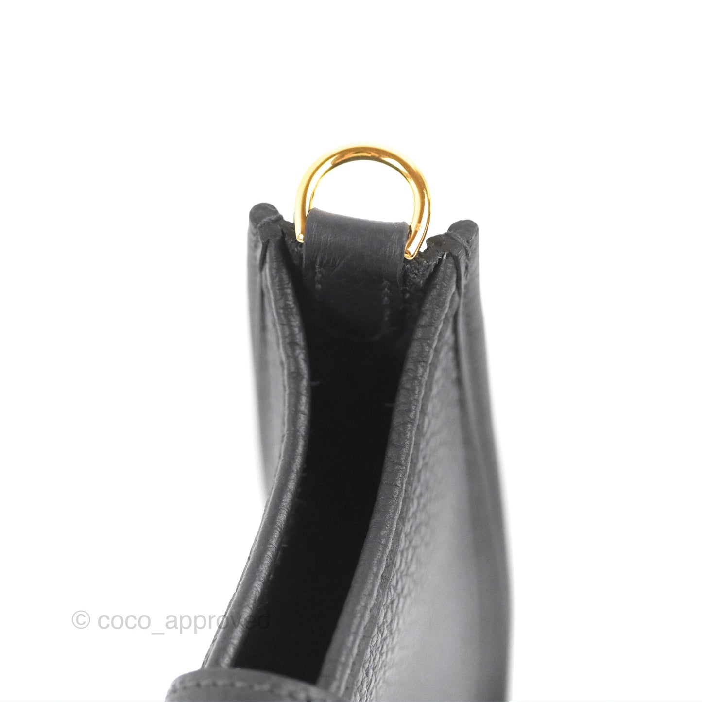 Hermès Mini Evelyne 16 Caban Clemence Gold Hardware