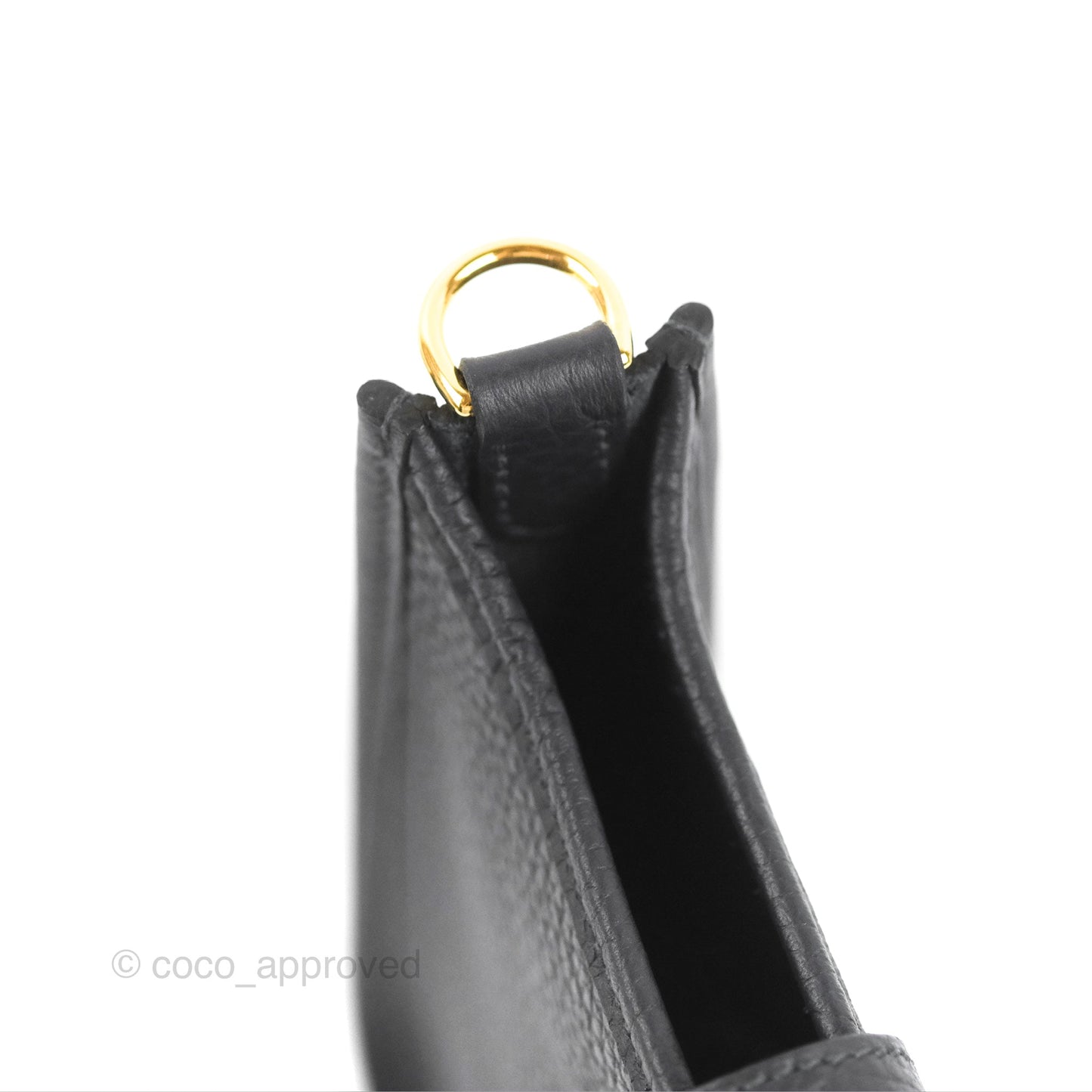 Hermès Mini Evelyne 16 Caban Clemence Gold Hardware