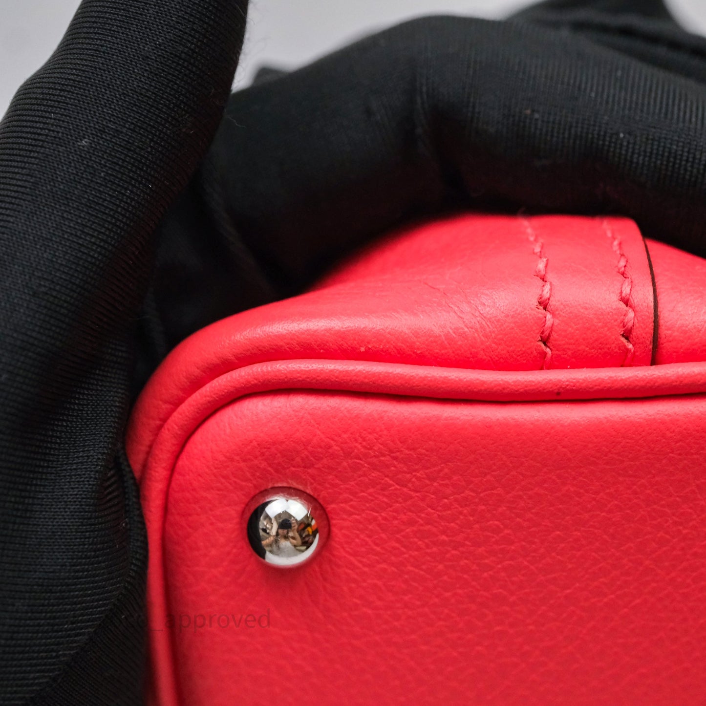 Hermès Bolide Mini 1923 Rose Texas 0E/ Cuivre 6C Evercolor Palladium Hardware