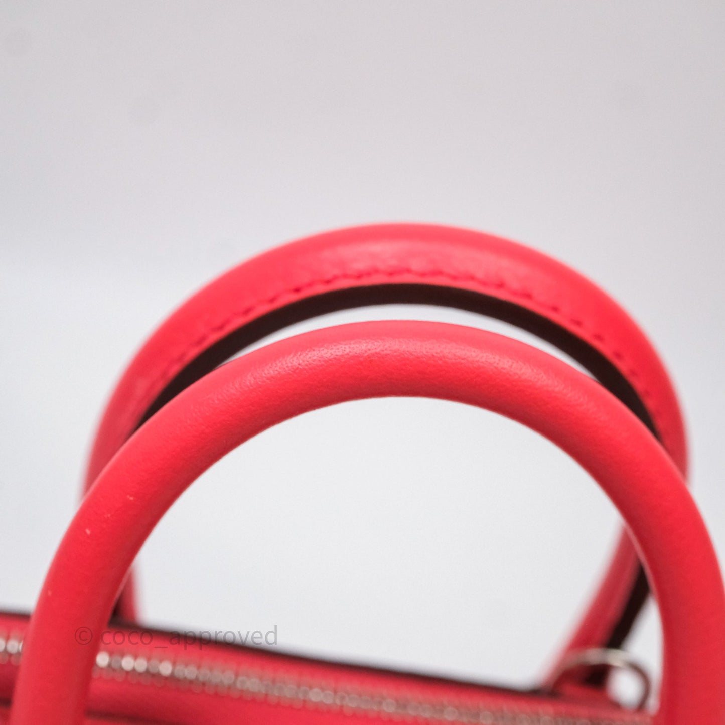 Hermès Bolide Mini 1923 Rose Texas 0E/ Cuivre 6C Evercolor Palladium Hardware