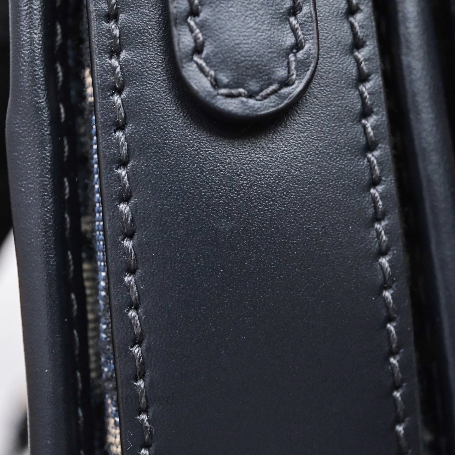 Christian Dior 30 Montaigne Avenue Bag Blue Dior Oblique Jacquard