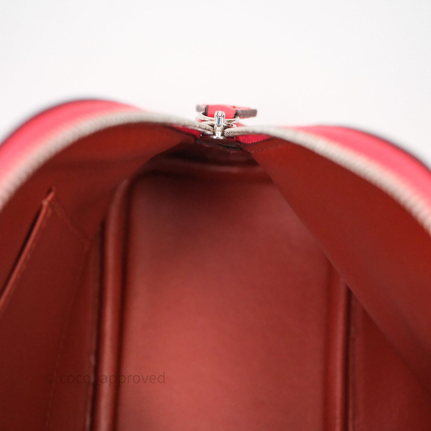Hermès Bolide Mini 1923 Rose Texas 0E/ Cuivre 6C Evercolor Palladium Hardware