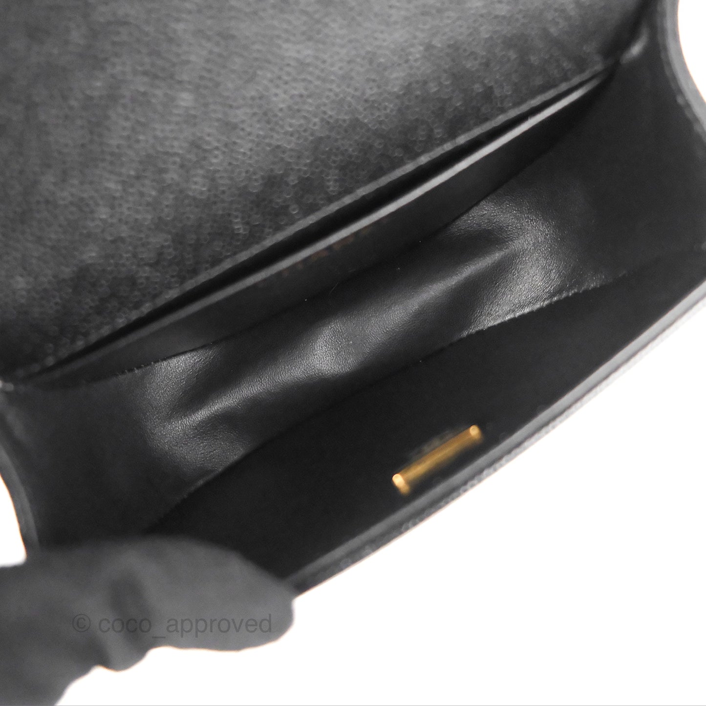 Chanel Boy Messenger Bag Black Caviar Aged Gold Hardware