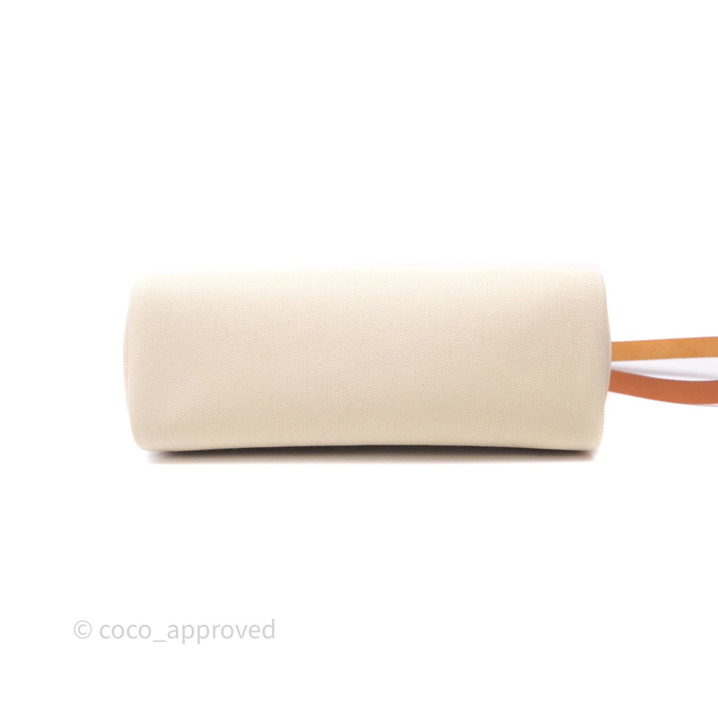 Hermès Herbag Zip 31 Retourne, Beton/Nature 8L Canvas Palladium Hardware
