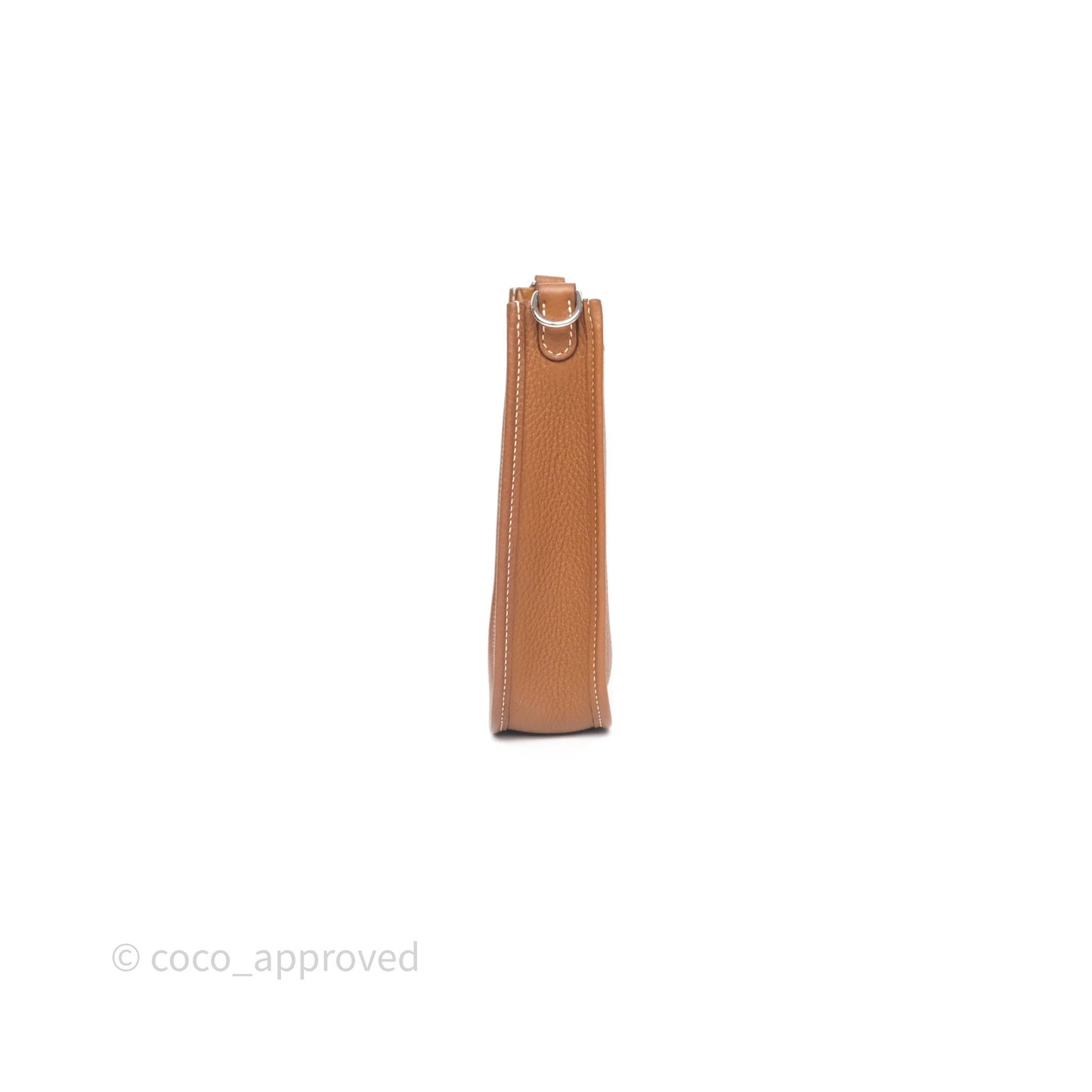 Hermès Mini Evelyne 16 Gold Clemence Palladium Hardware