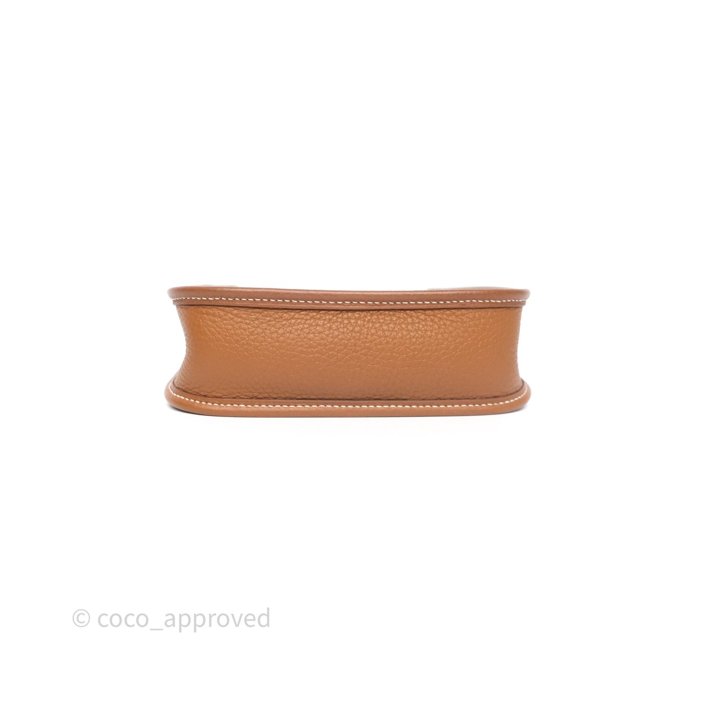 Hermès Mini Evelyne 16 Gold Clemence Palladium Hardware