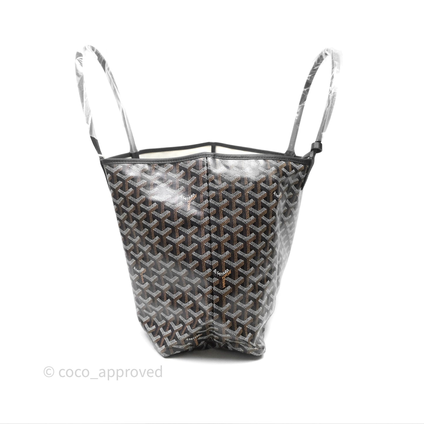 Goyard St Louis Tote PM Black