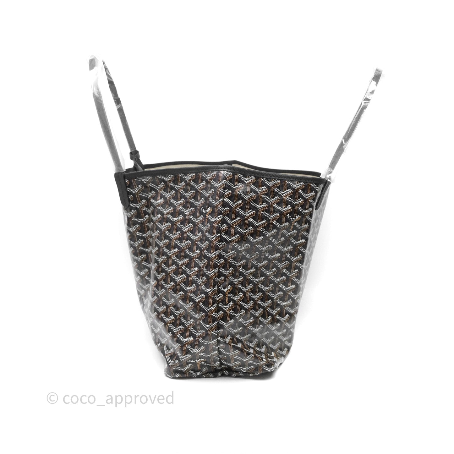 Goyard St Louis Tote PM Black