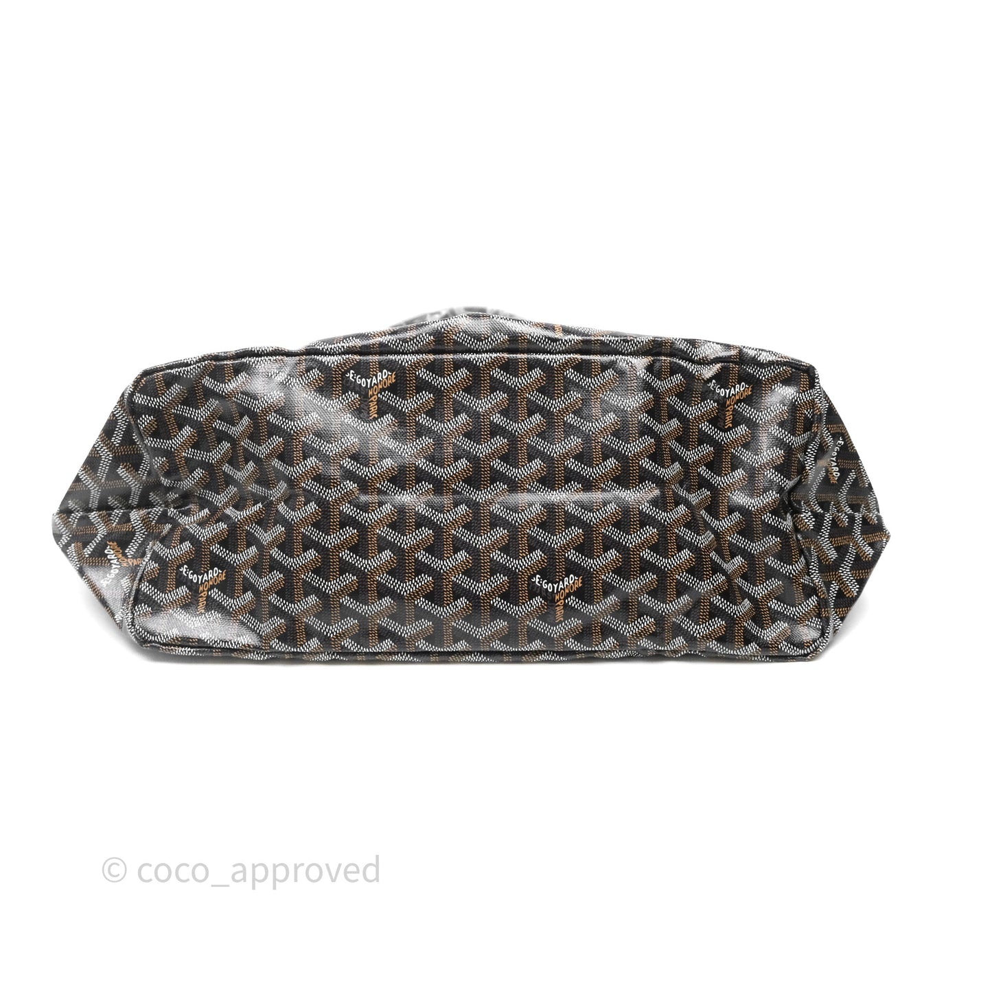 Goyard St Louis Tote PM Black