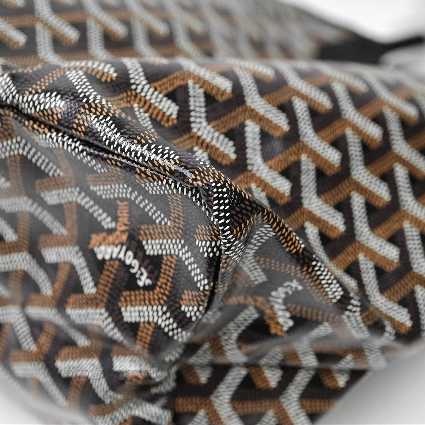 Goyard St Louis Tote PM Black