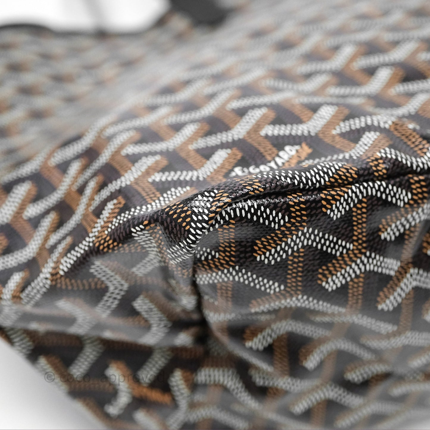 Goyard St Louis Tote PM Black