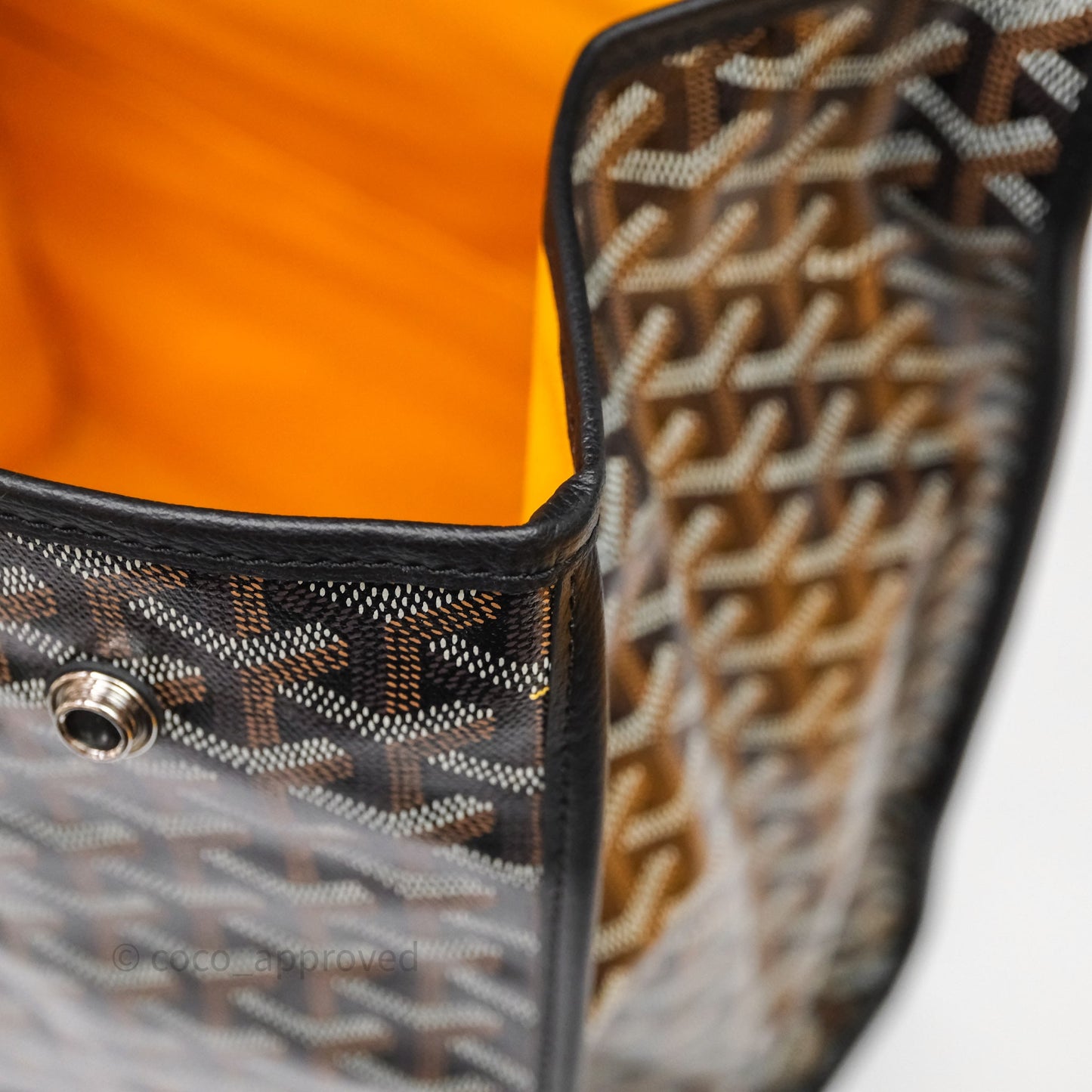 Goyard Saint Léger Backpack Black
