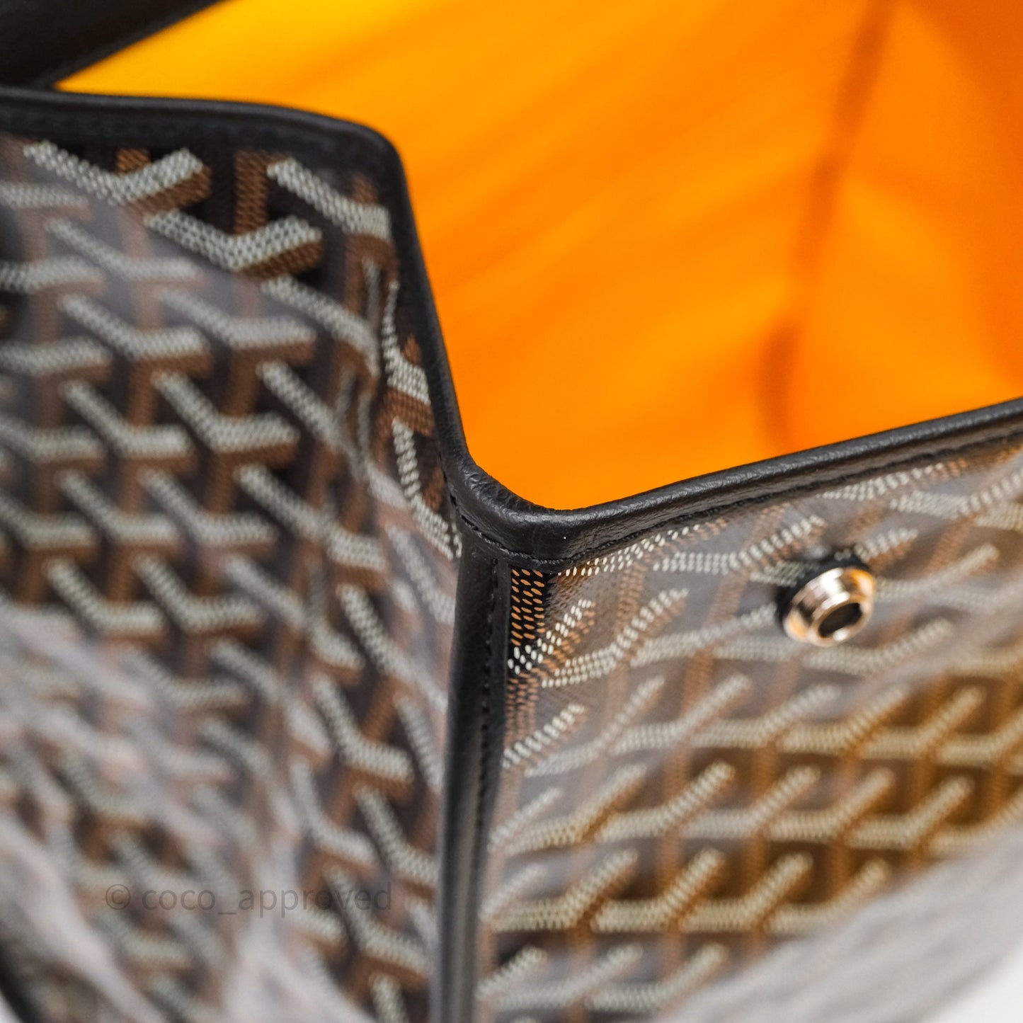 Goyard Saint Léger Backpack Black