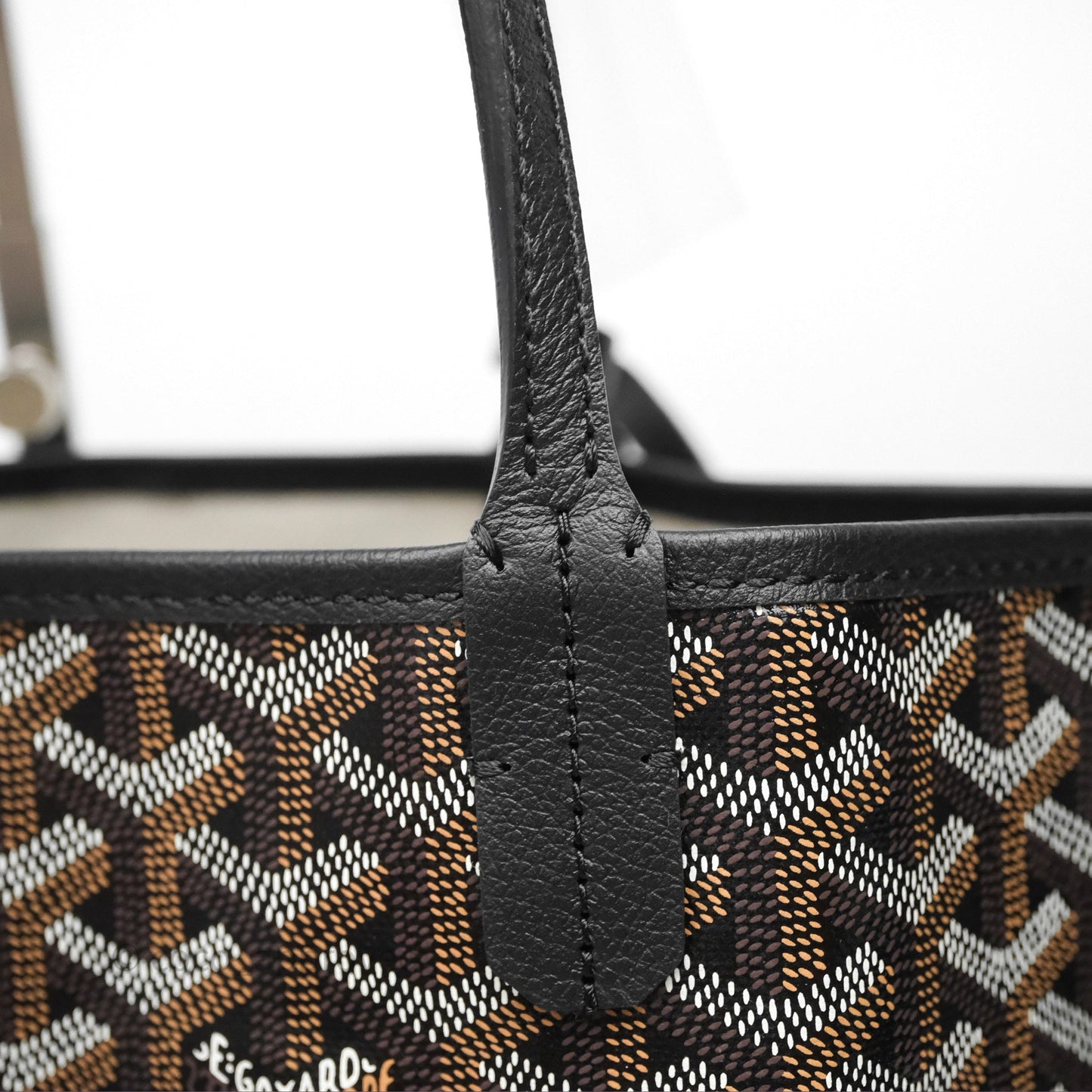 Goyard St Louis Tote PM Black