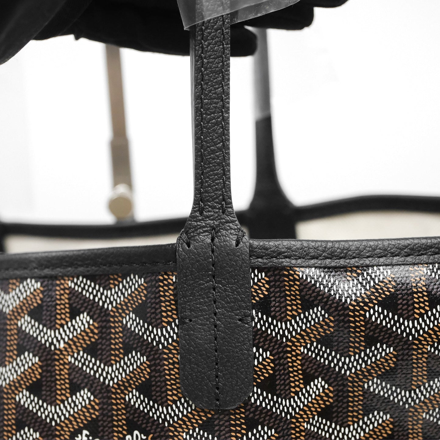 Goyard St Louis Tote PM Black