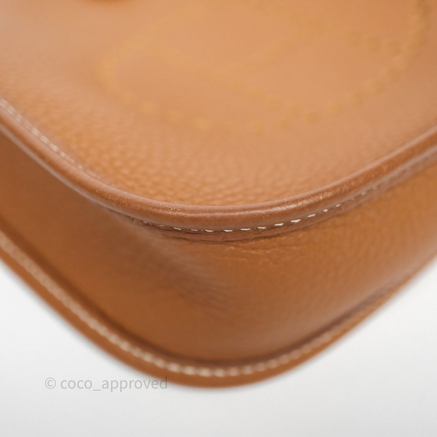 Hermès Mini Evelyne 16 Gold Clemence Palladium Hardware