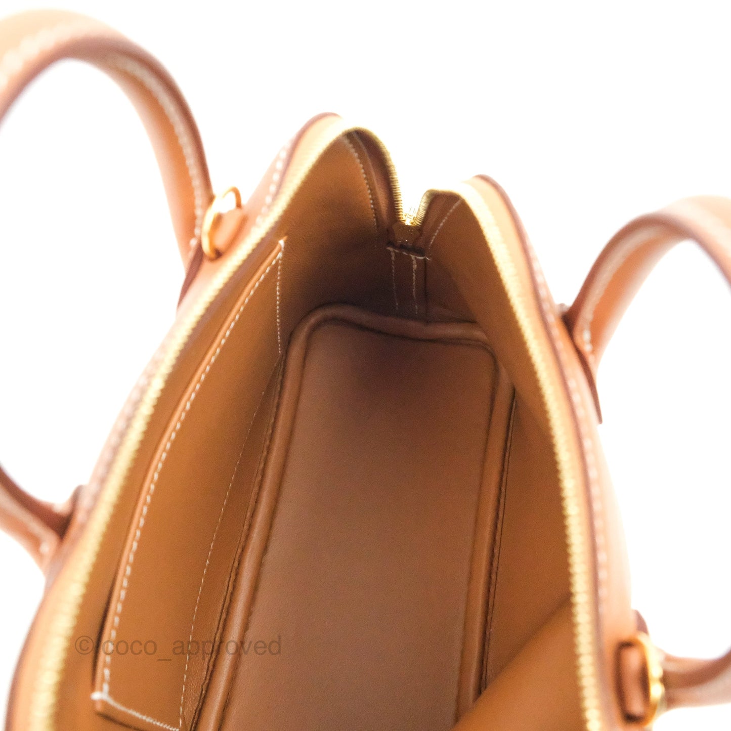 Hermès Bolide Mini 1923 Gold Evercolor Gold Hardware