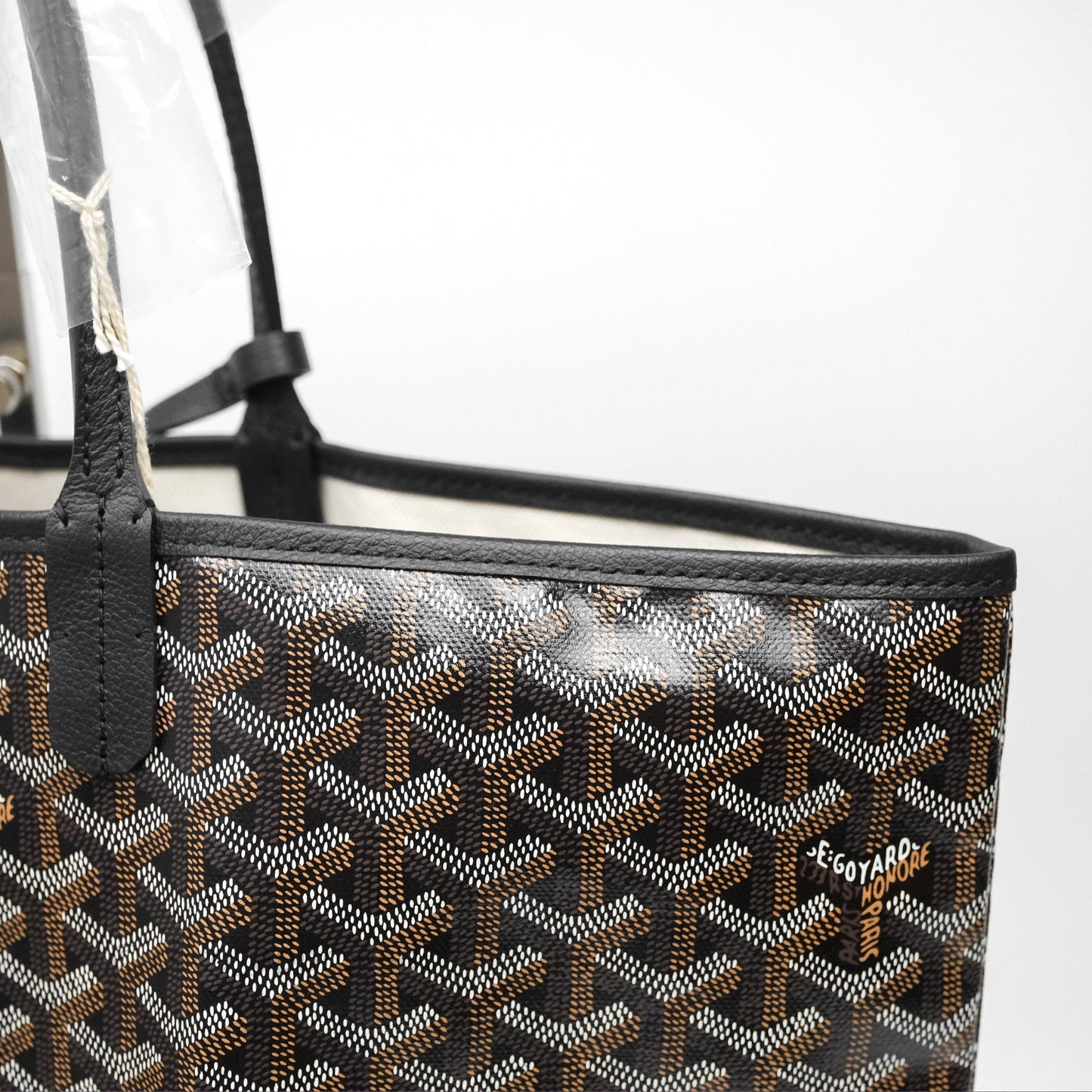 Goyard St Louis Tote PM Black