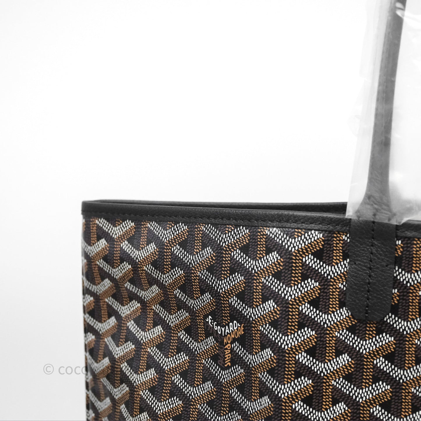 Goyard St Louis Tote PM Black