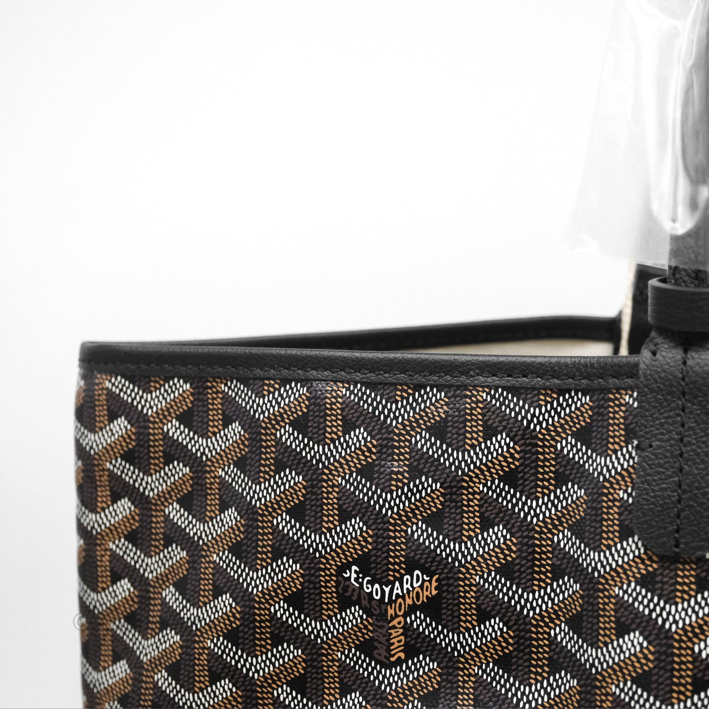 Goyard St Louis Tote PM Black