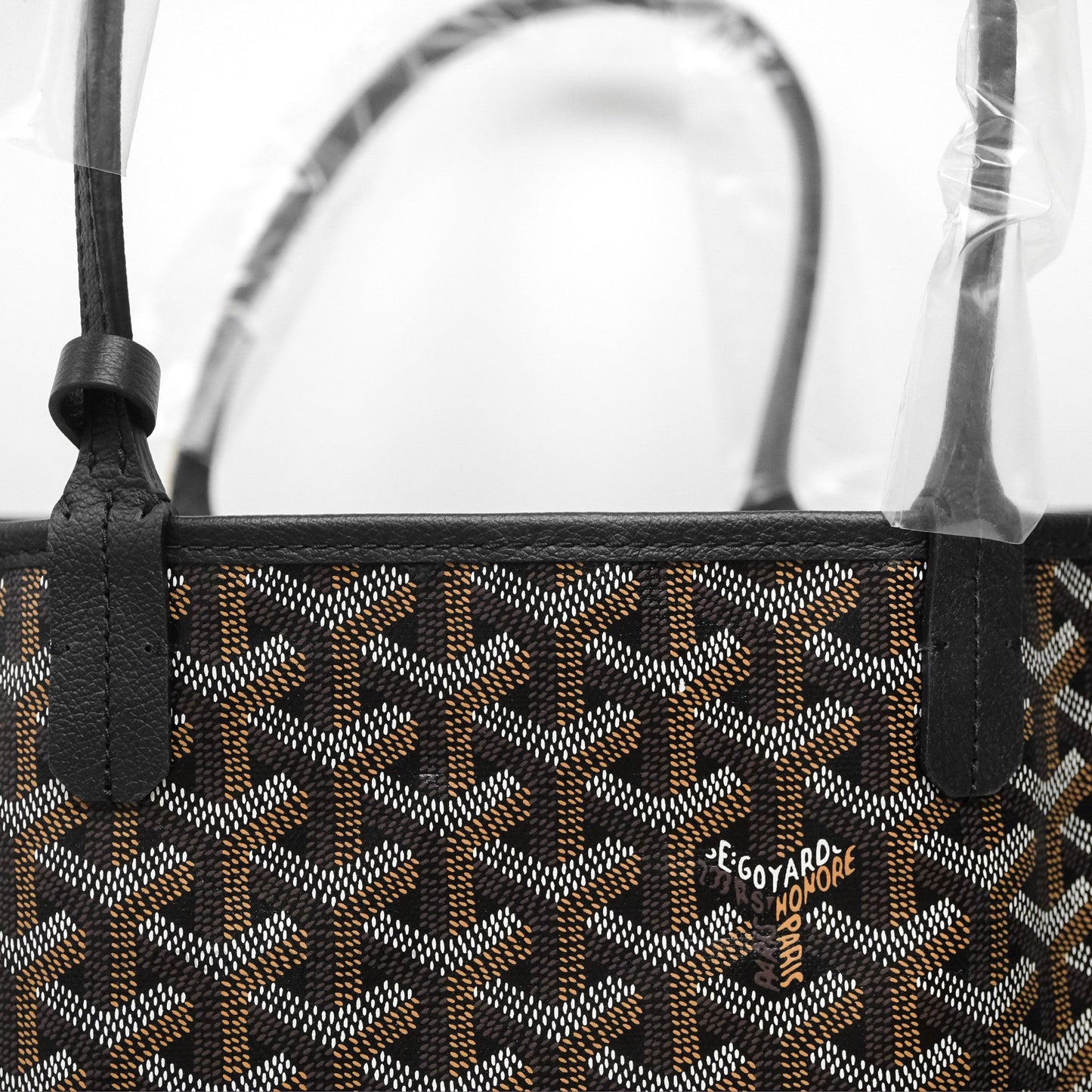 Goyard St Louis Tote PM Black