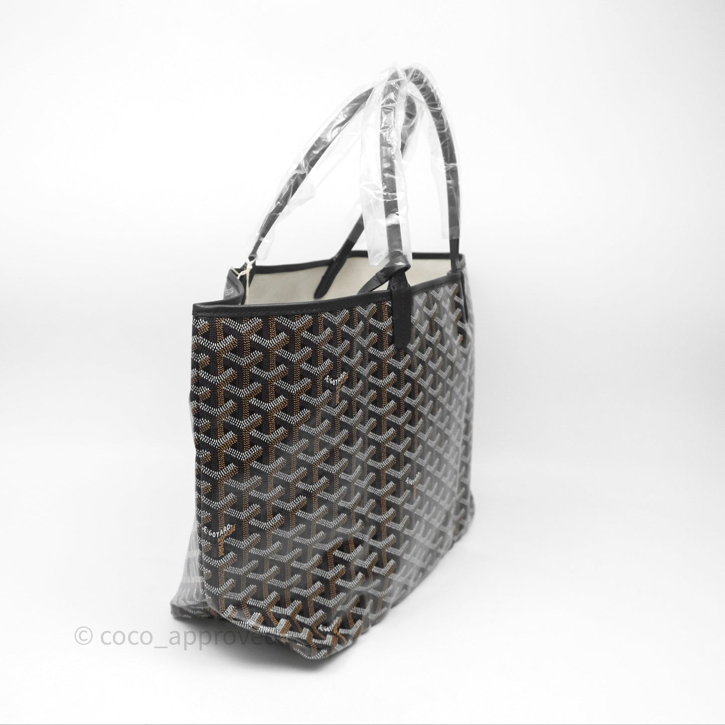 Goyard St Louis Tote PM Black