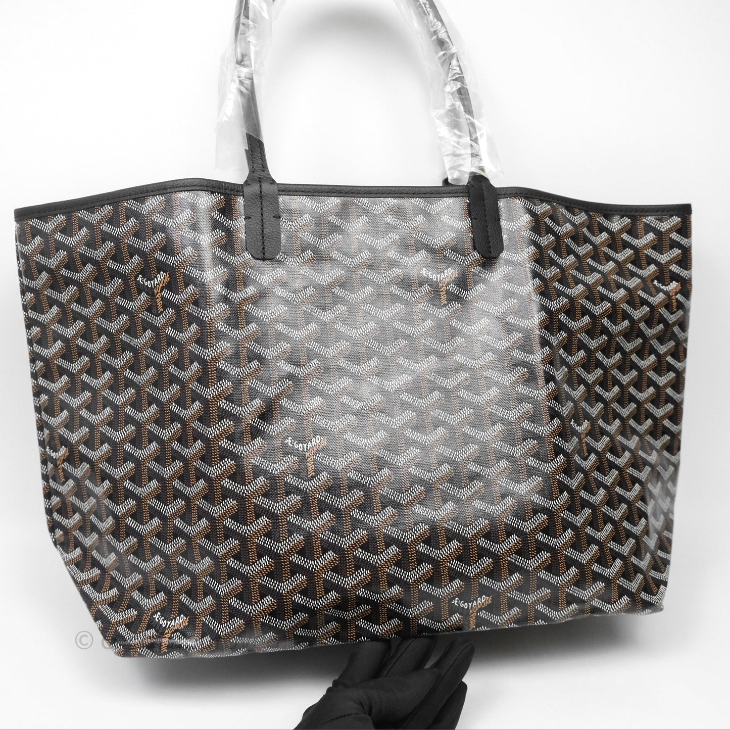 Goyard St Louis Tote PM Black