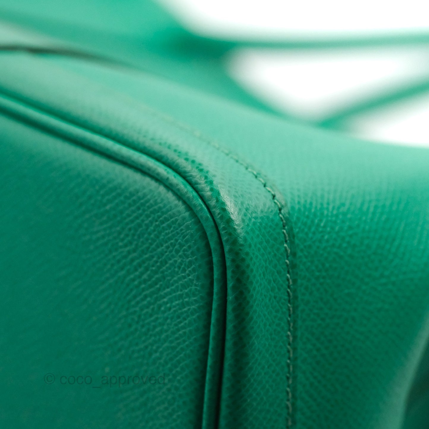 Hermès Garden Party 36 Vert Jade Epsom